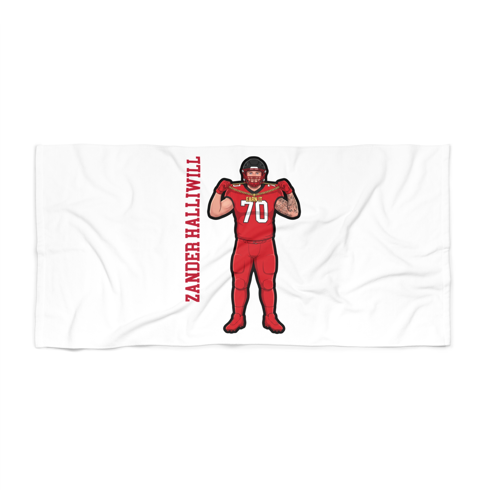 Beach Towel — character_name_vertical in Classic