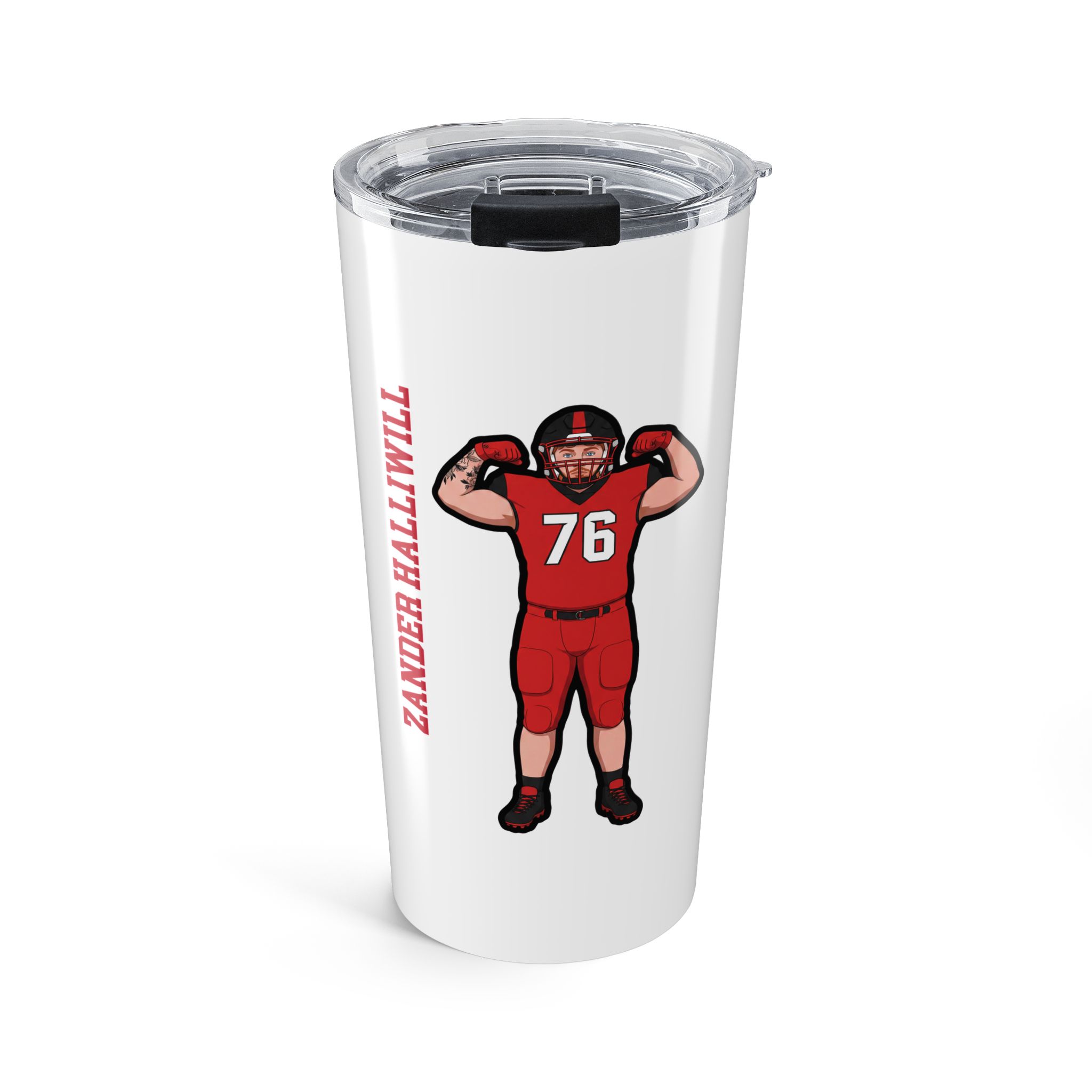 20oz Tumbler — character_name_vertical in Classic