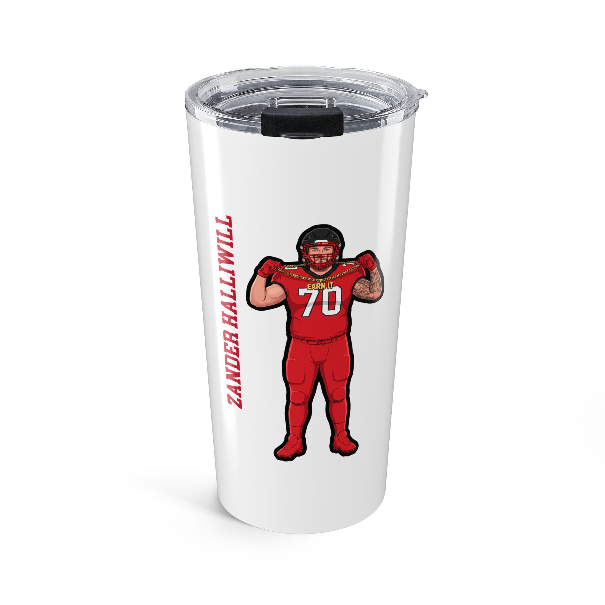 20oz Tumbler — character_name_vertical in Classic