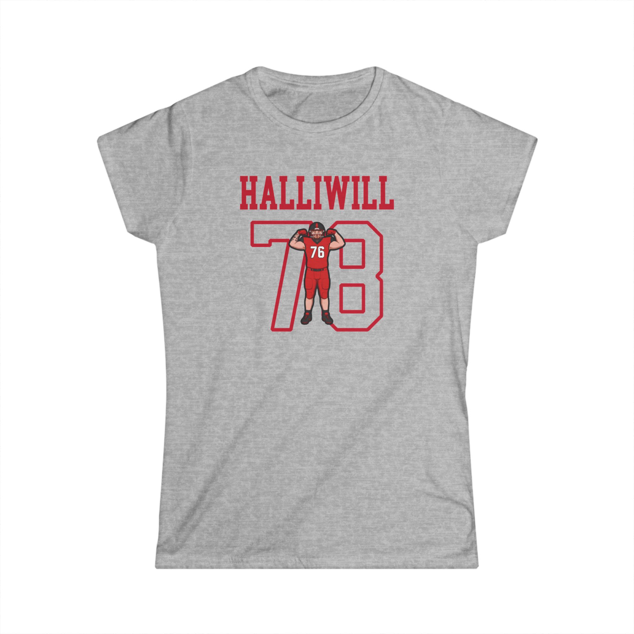 Women's Softstyle Tee — character_shirsey in Grey