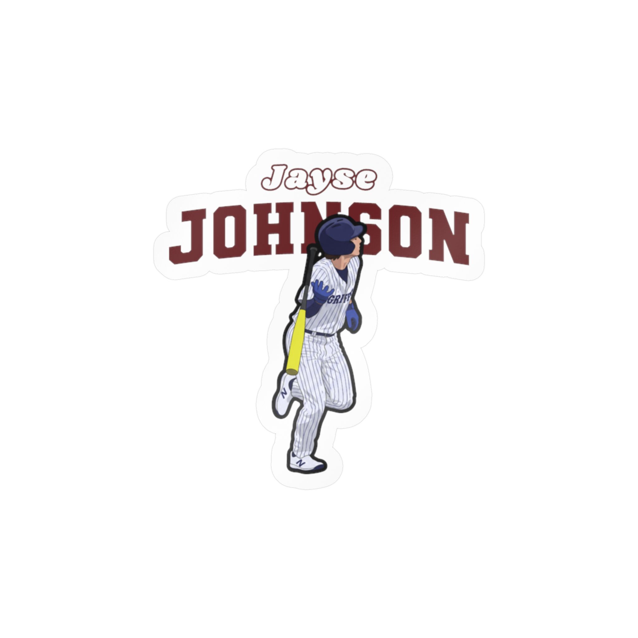 Vinyl Sticker — character_name_arch in Classic
