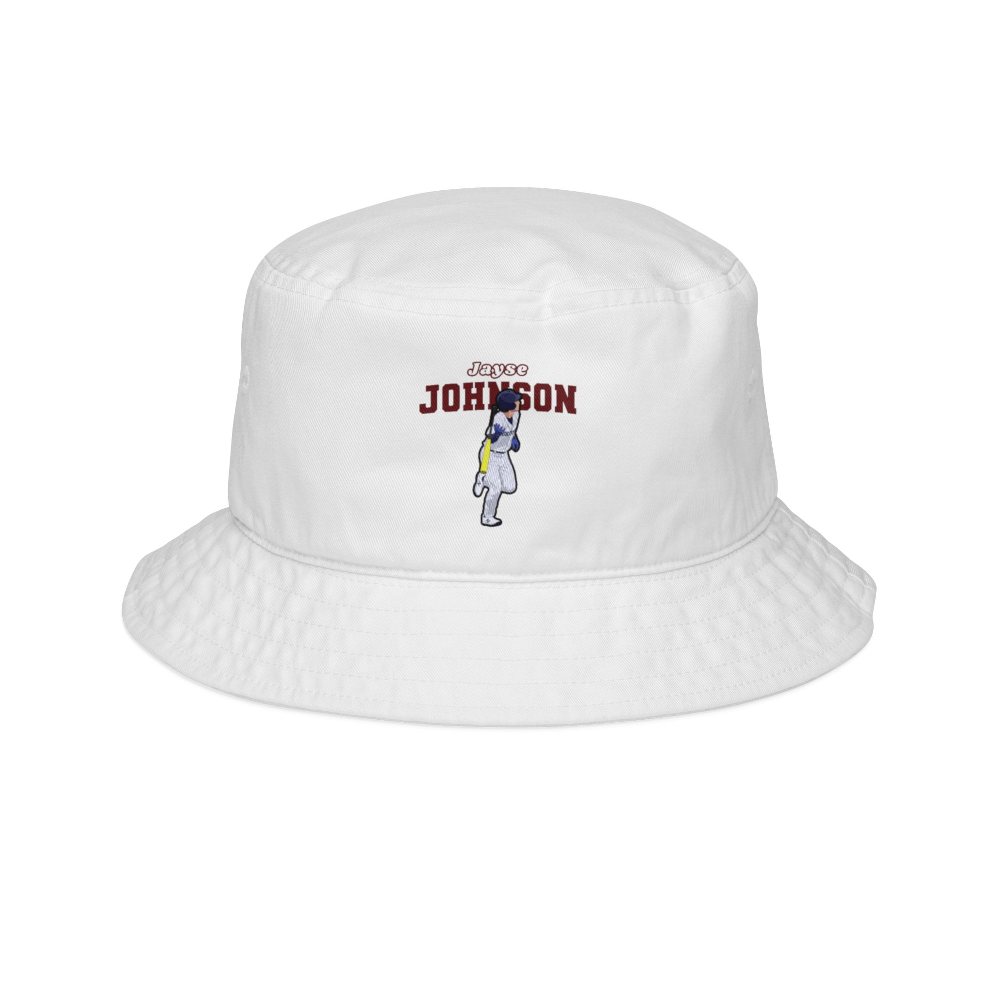 Bucket Hat — character_name_arch in White