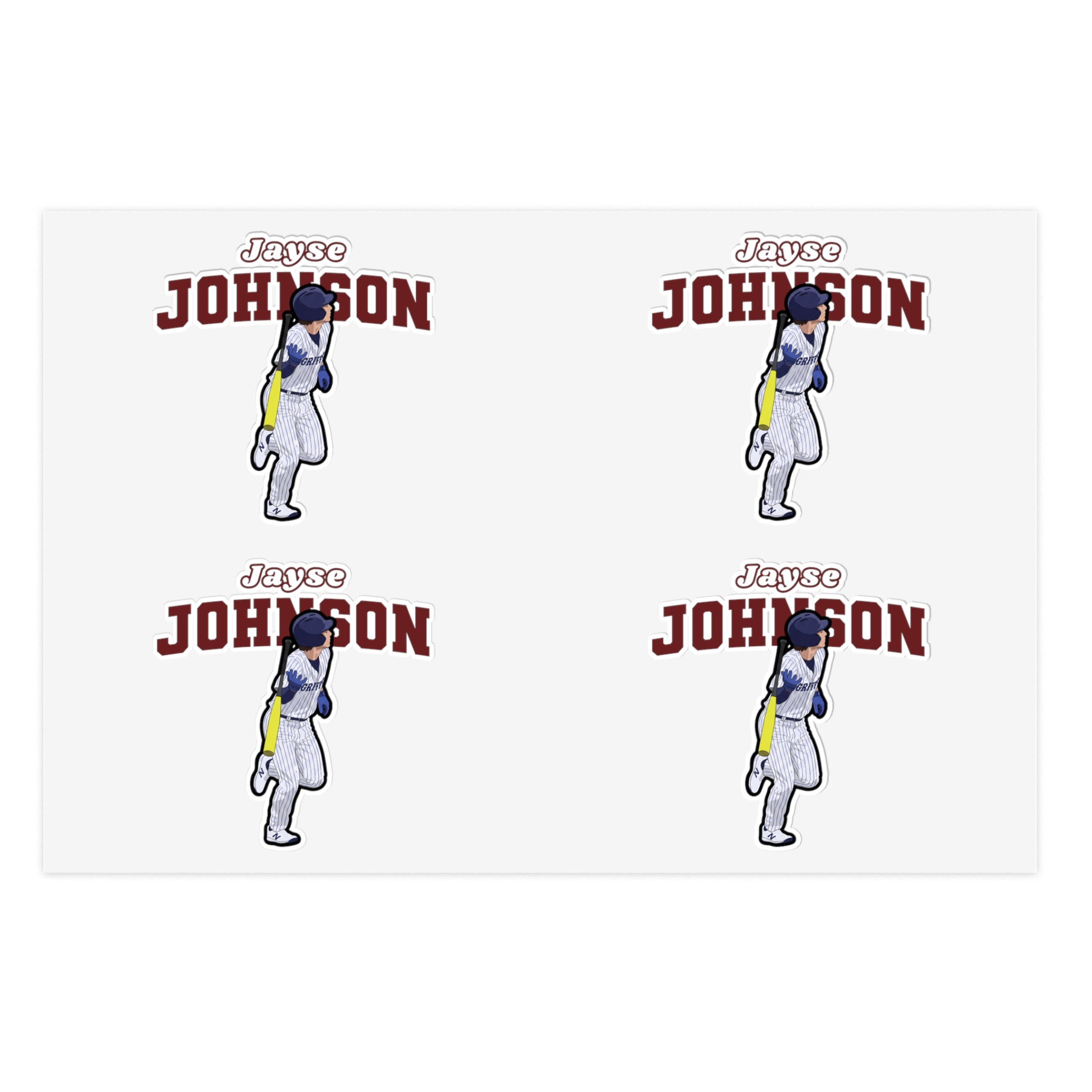 Sticker Sheet — character_name_arch in Classic