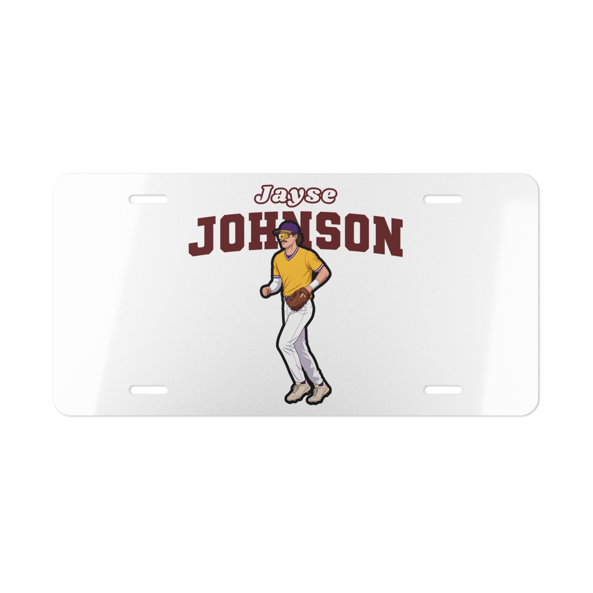 License Plate — character_name_arch in Classic