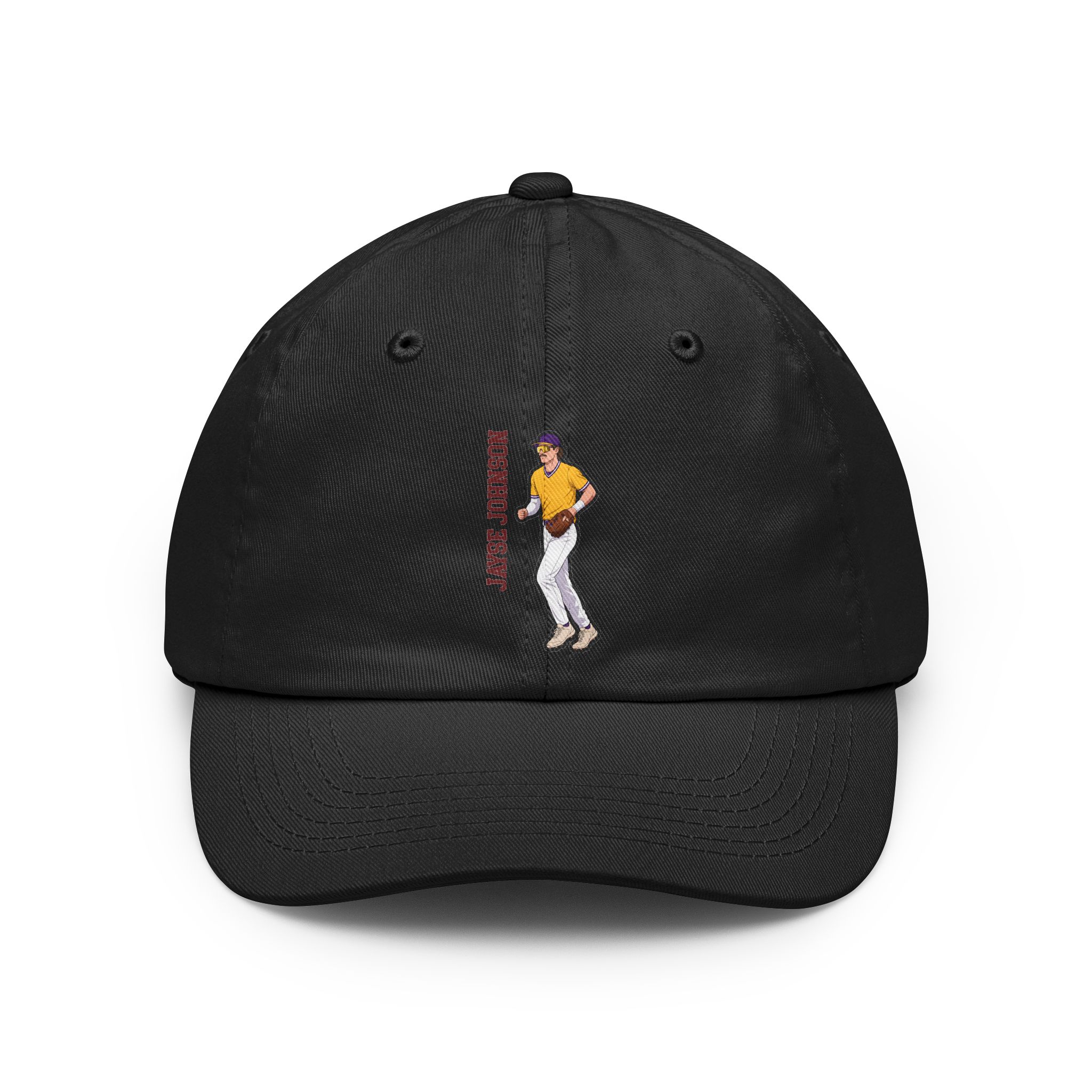 Classic Cap — character_name_vertical in Black