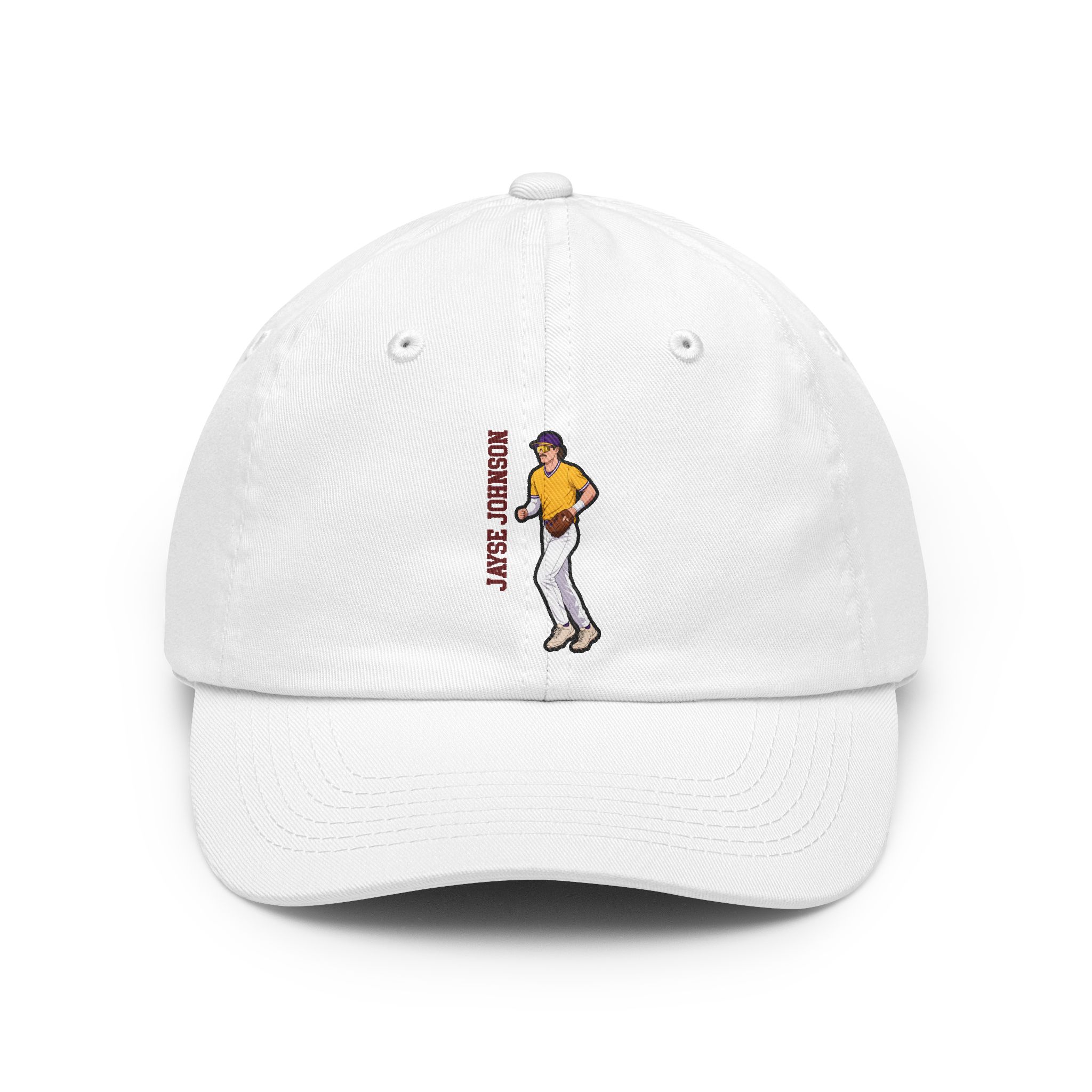 Classic Cap — character_name_vertical in White