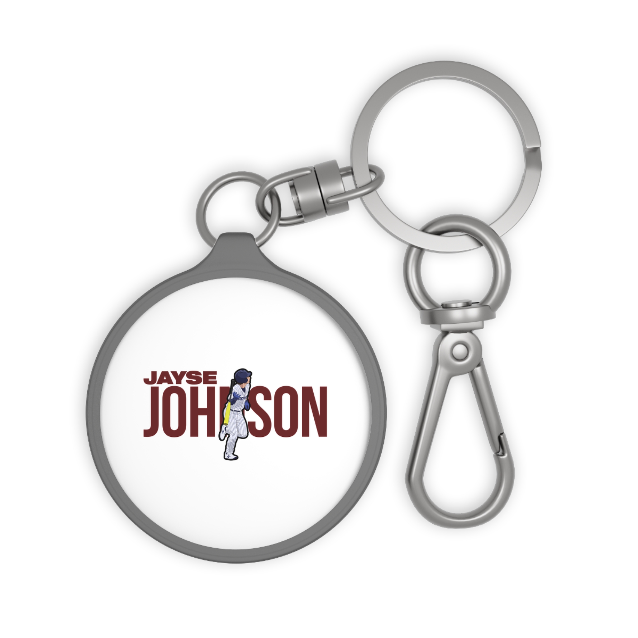 Keychain — character_player_name in Grey