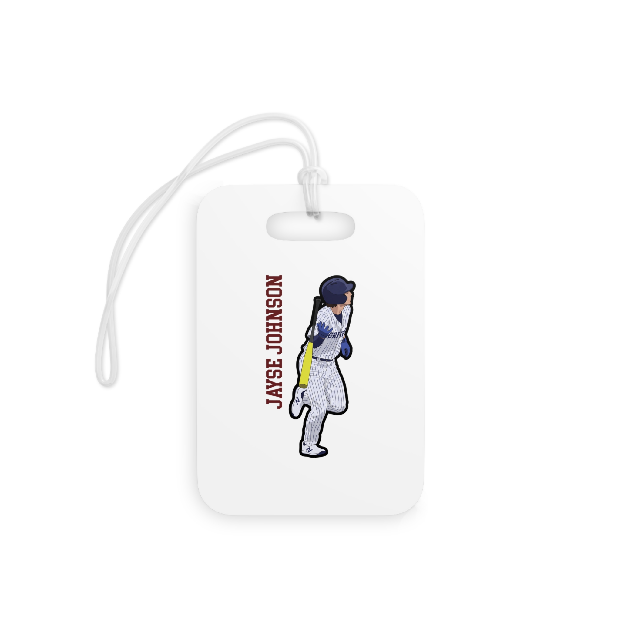 Bag Tag — character_name_vertical in Classic