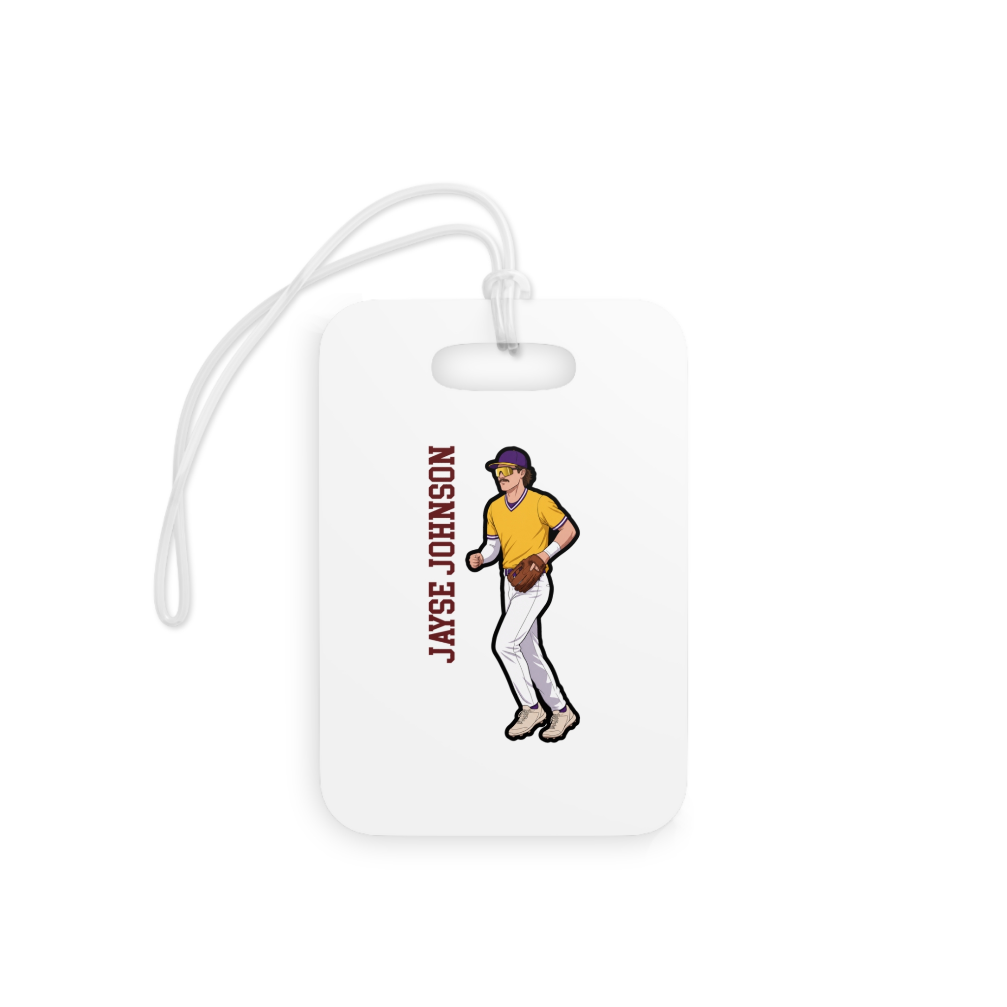 Bag Tag — character_name_vertical in Classic