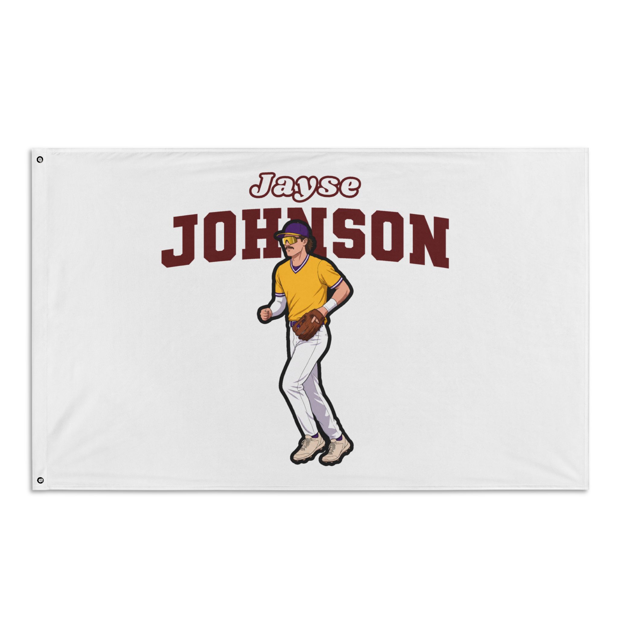Flag (35 × 56 in) — character_name_arch in Classic