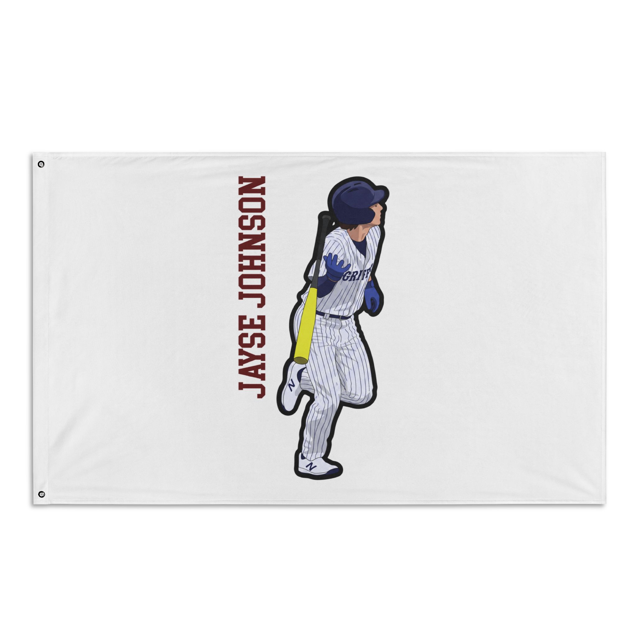 Flag (35 × 56 in) — character_name_vertical in Classic