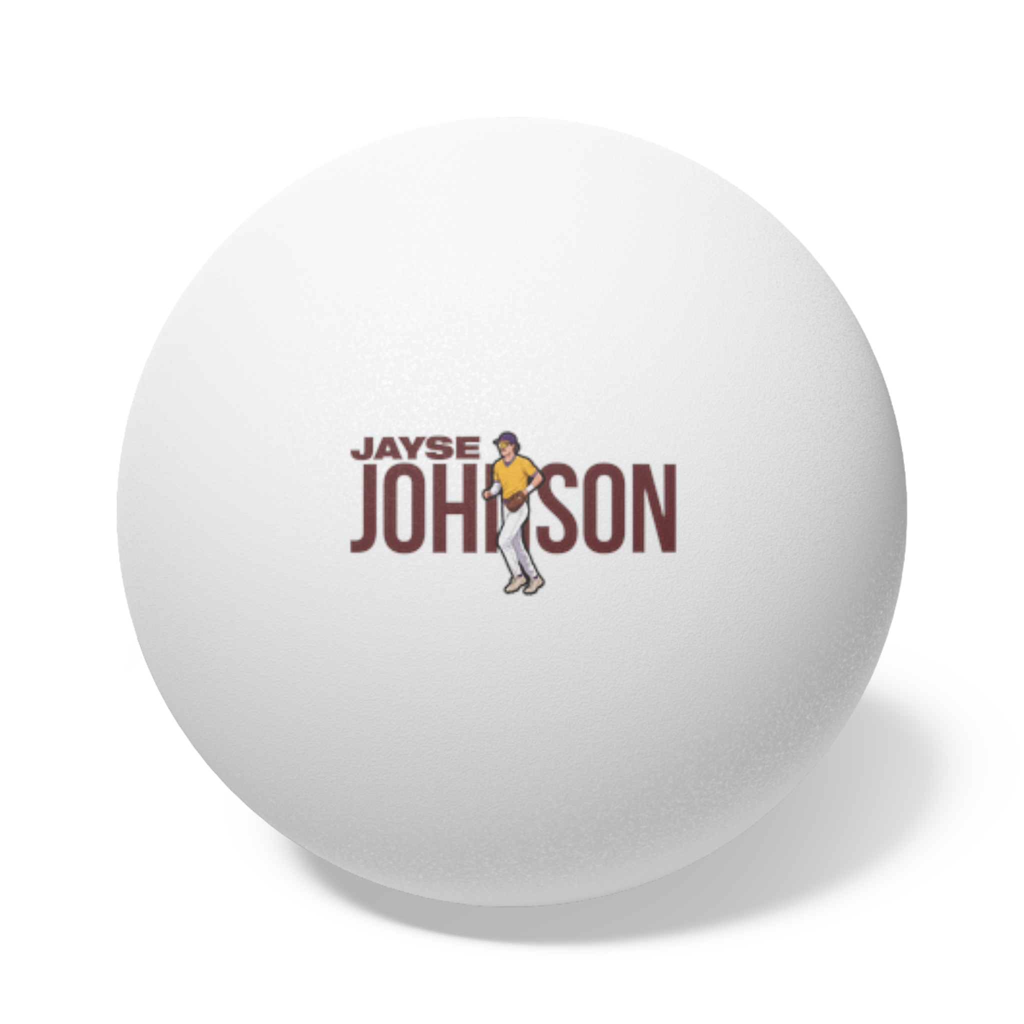 Ping Pong Balls, 6 pcs — character_player_name in White