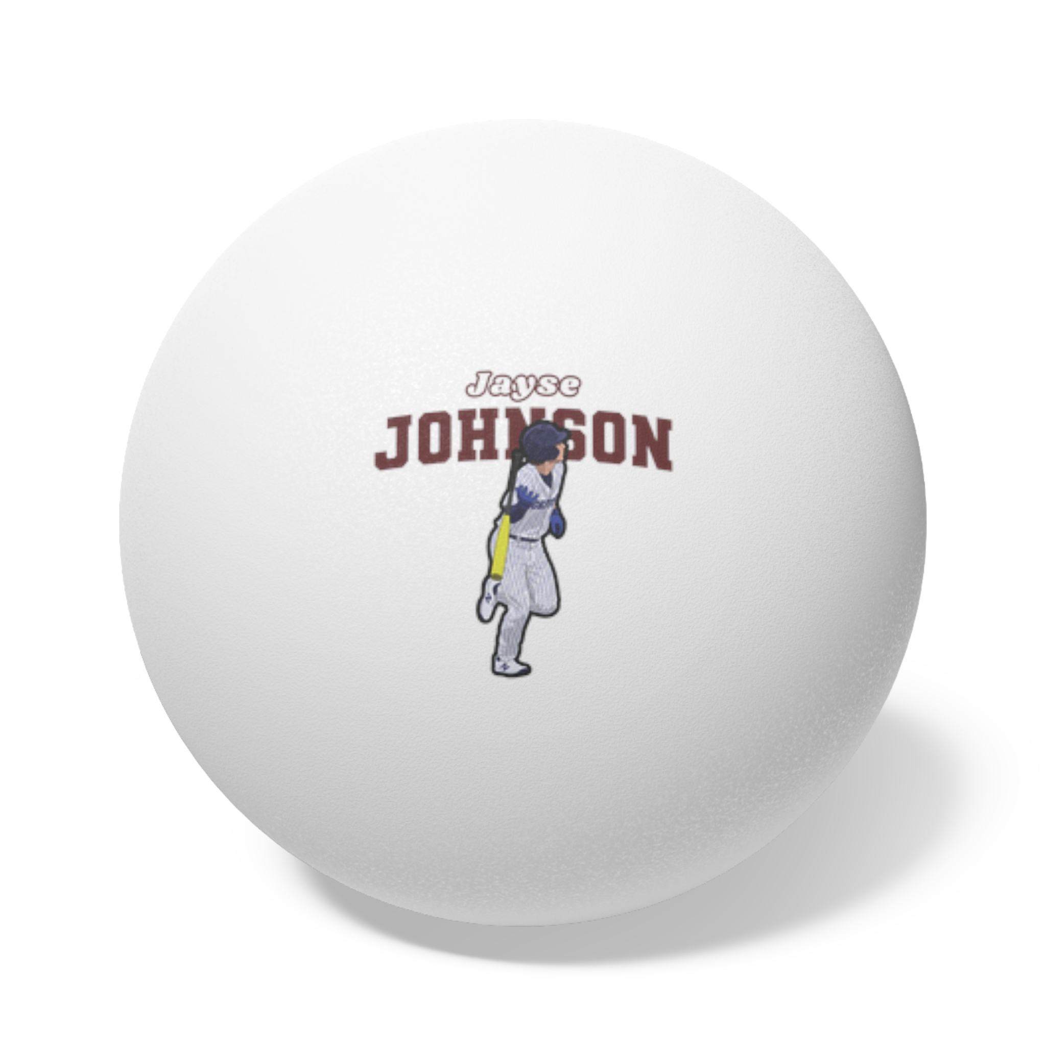 Ping Pong Balls, 6 pcs — character_name_arch in White