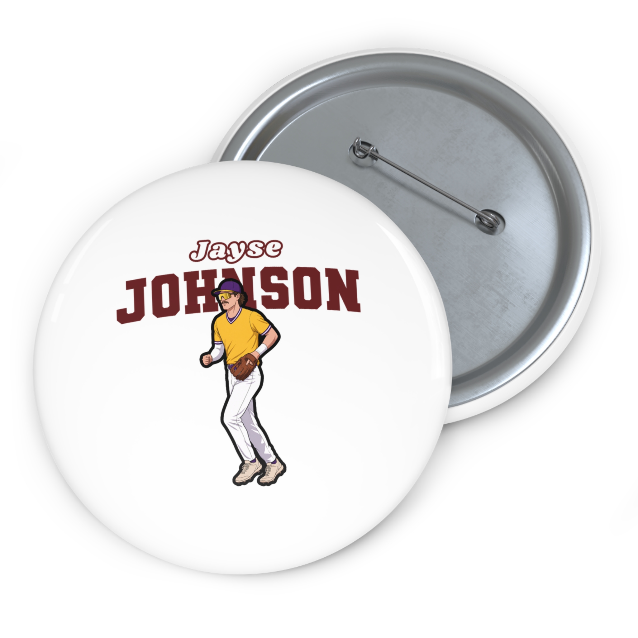 Game Day Pin — character_name_arch in Classic