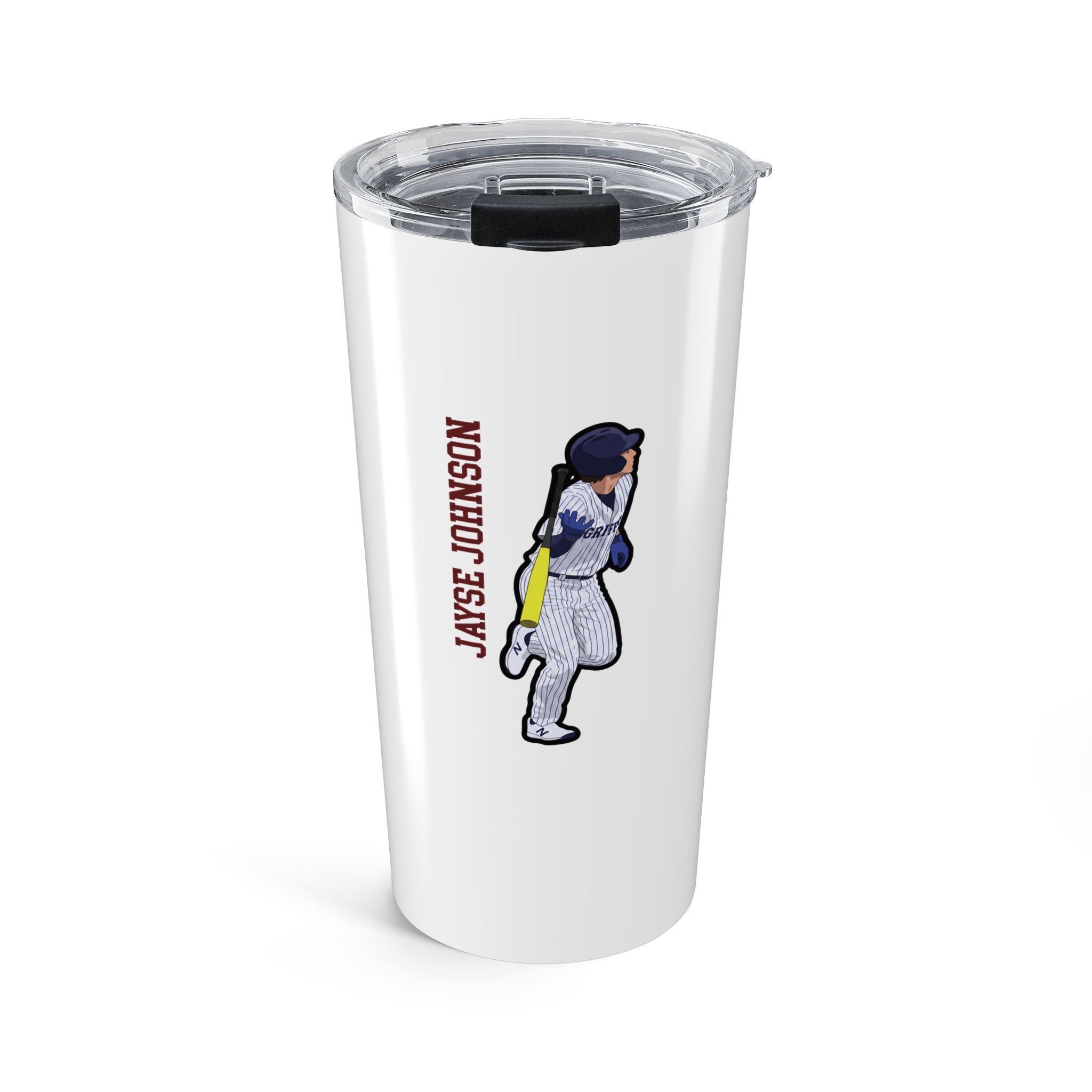 20oz Tumbler — character_name_vertical in Classic