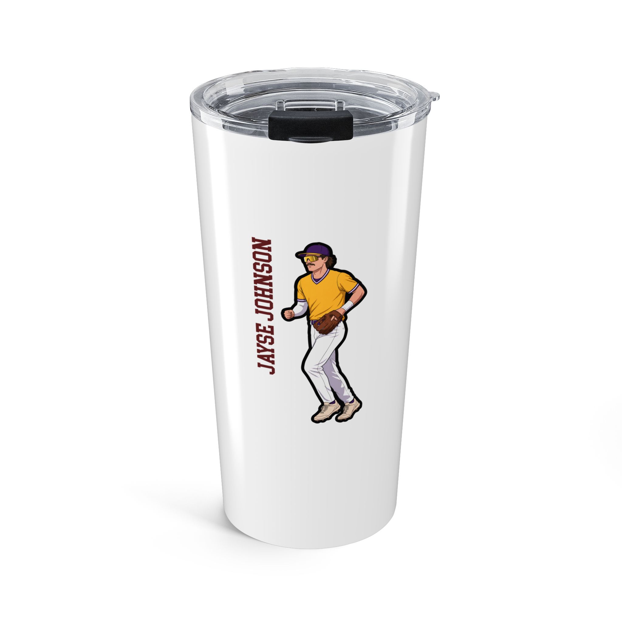 20oz Tumbler — character_name_vertical in Classic