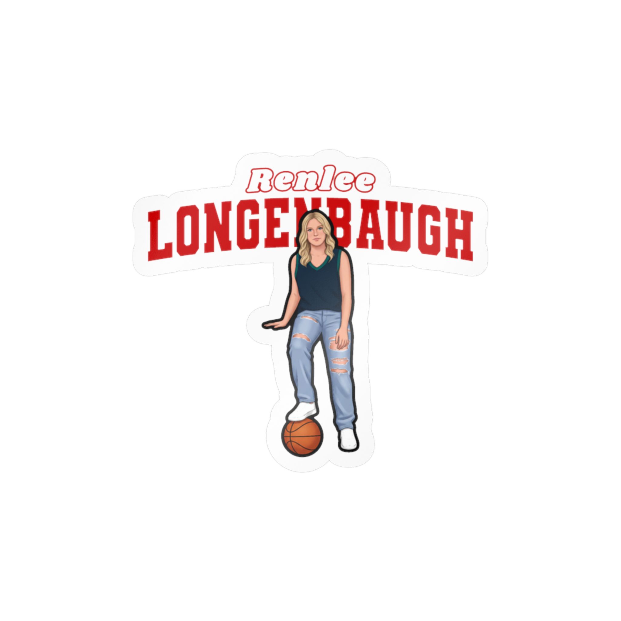 Vinyl Sticker — character_name_arch in Classic