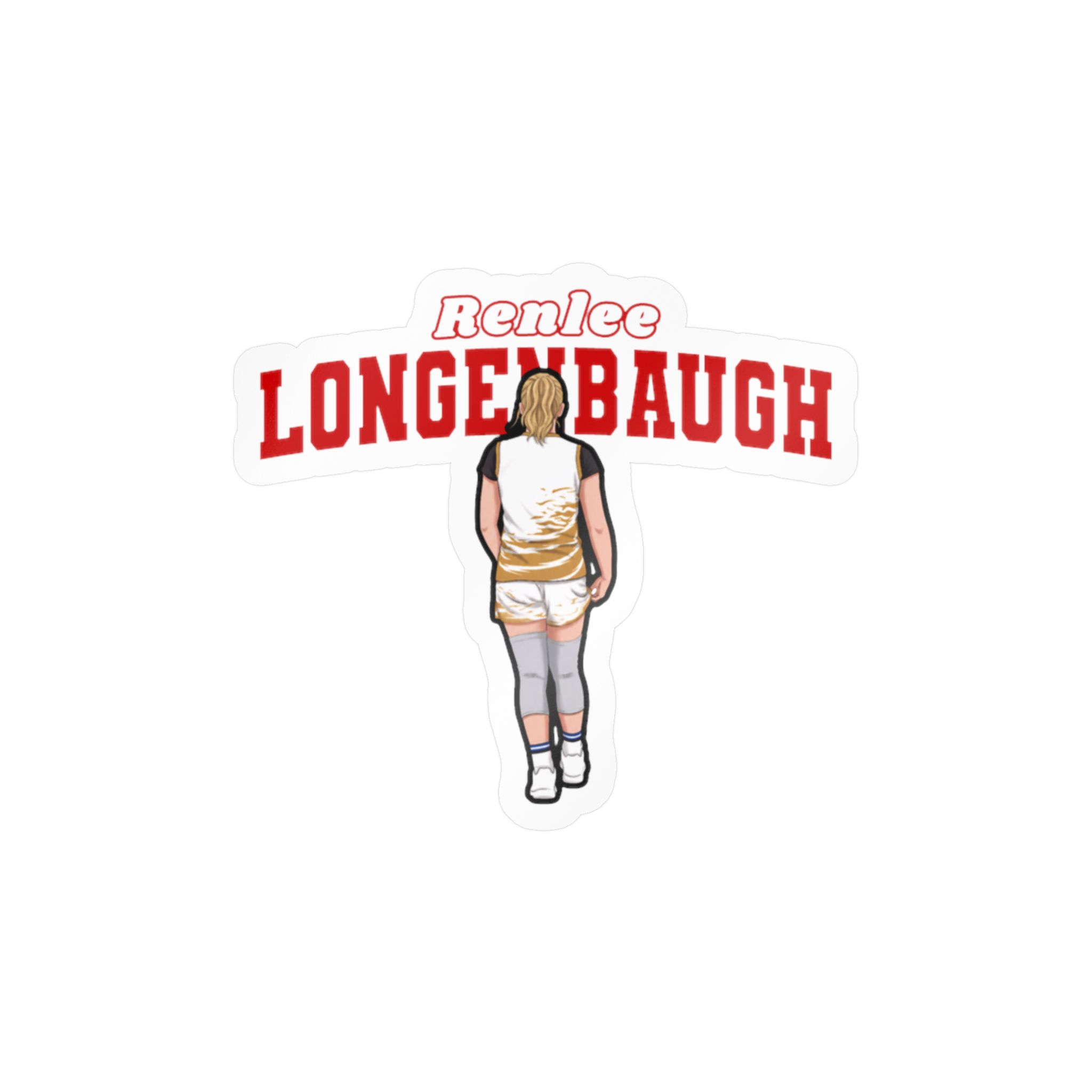 Vinyl Sticker — character_name_arch in Classic