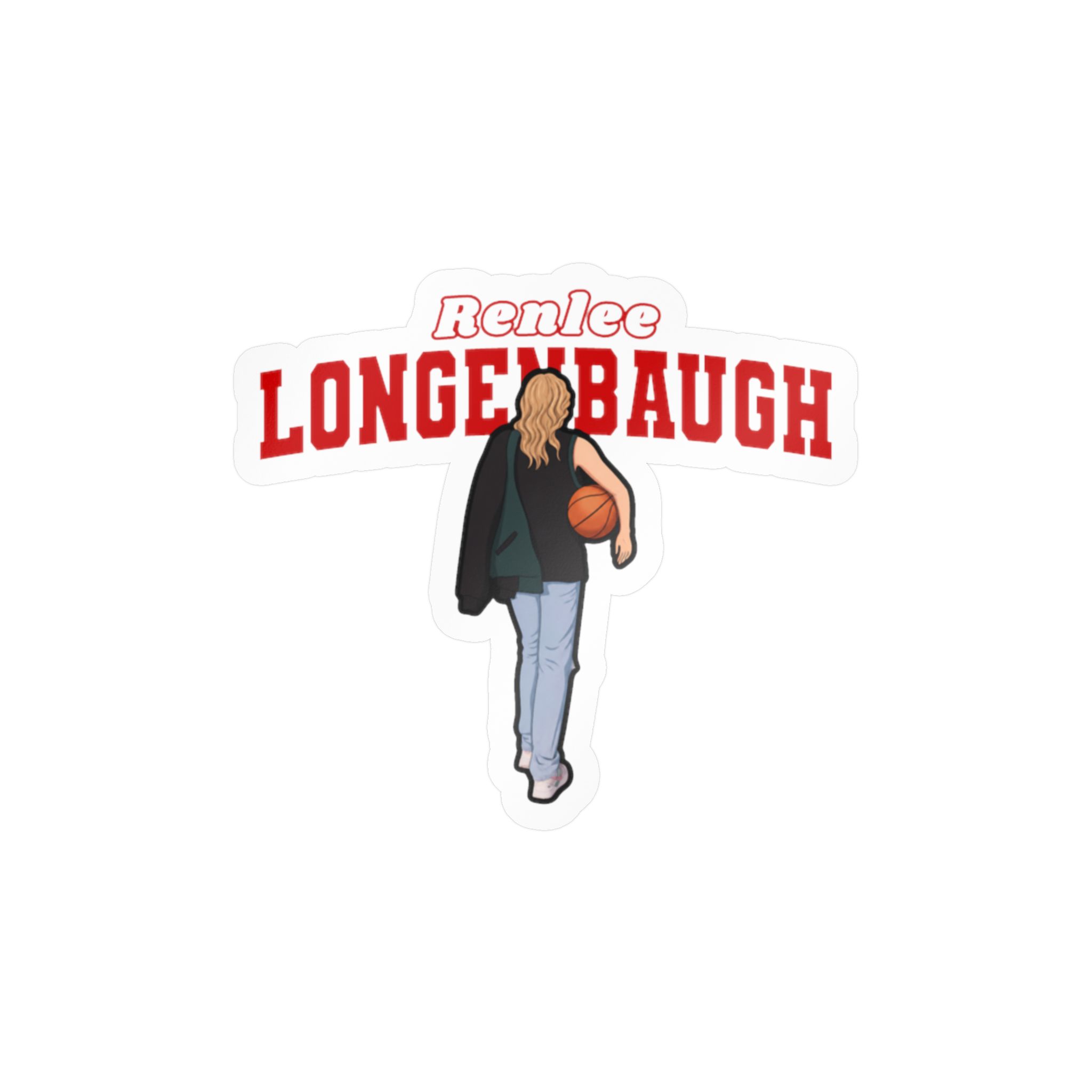 Vinyl Sticker — character_name_arch in Classic