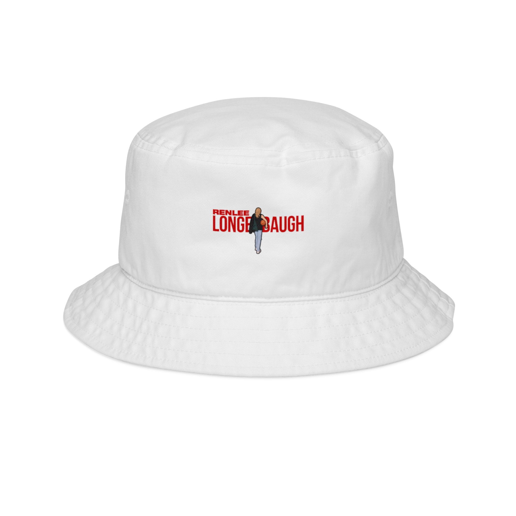 Bucket Hat — character_player_name in White