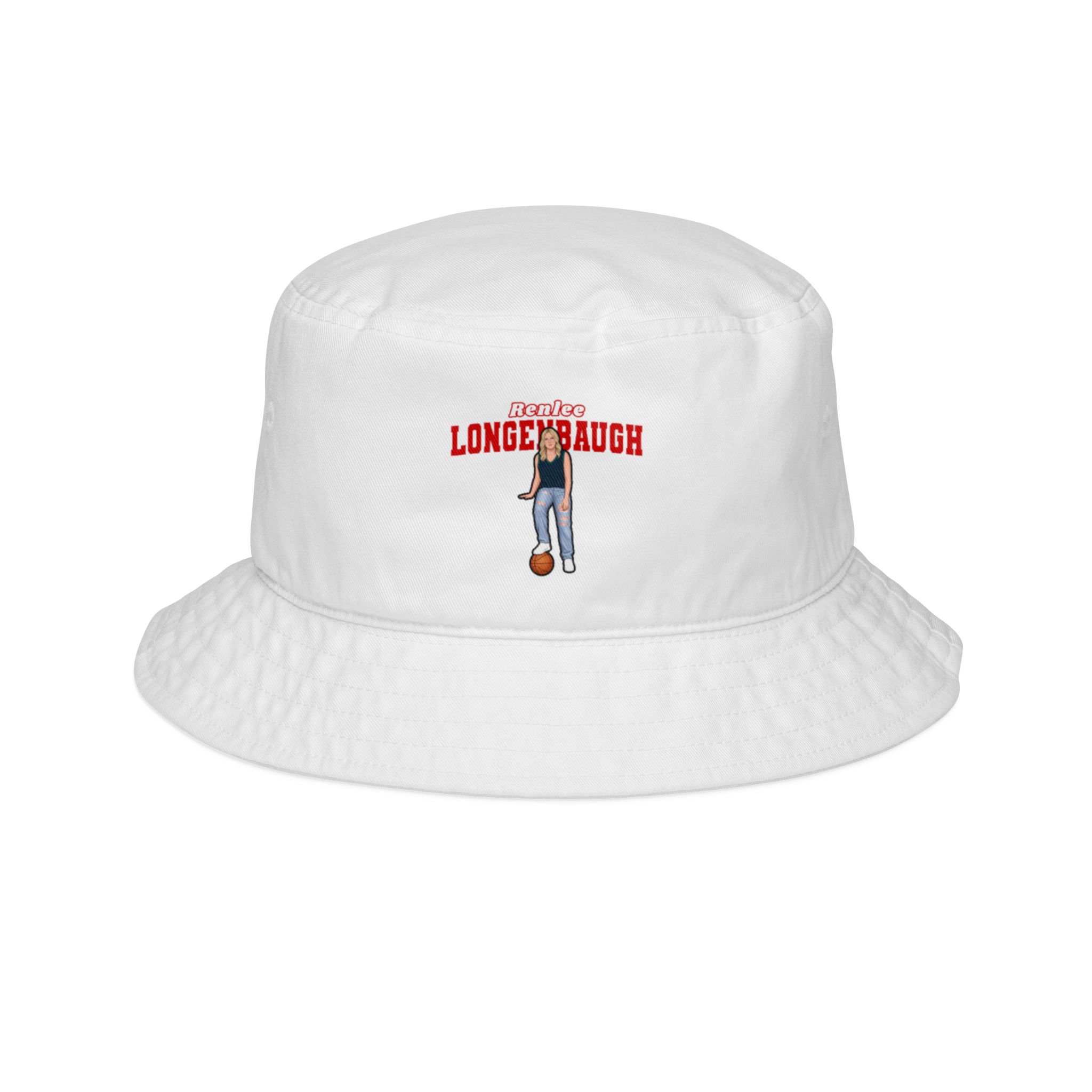 Bucket Hat — character_name_arch in White