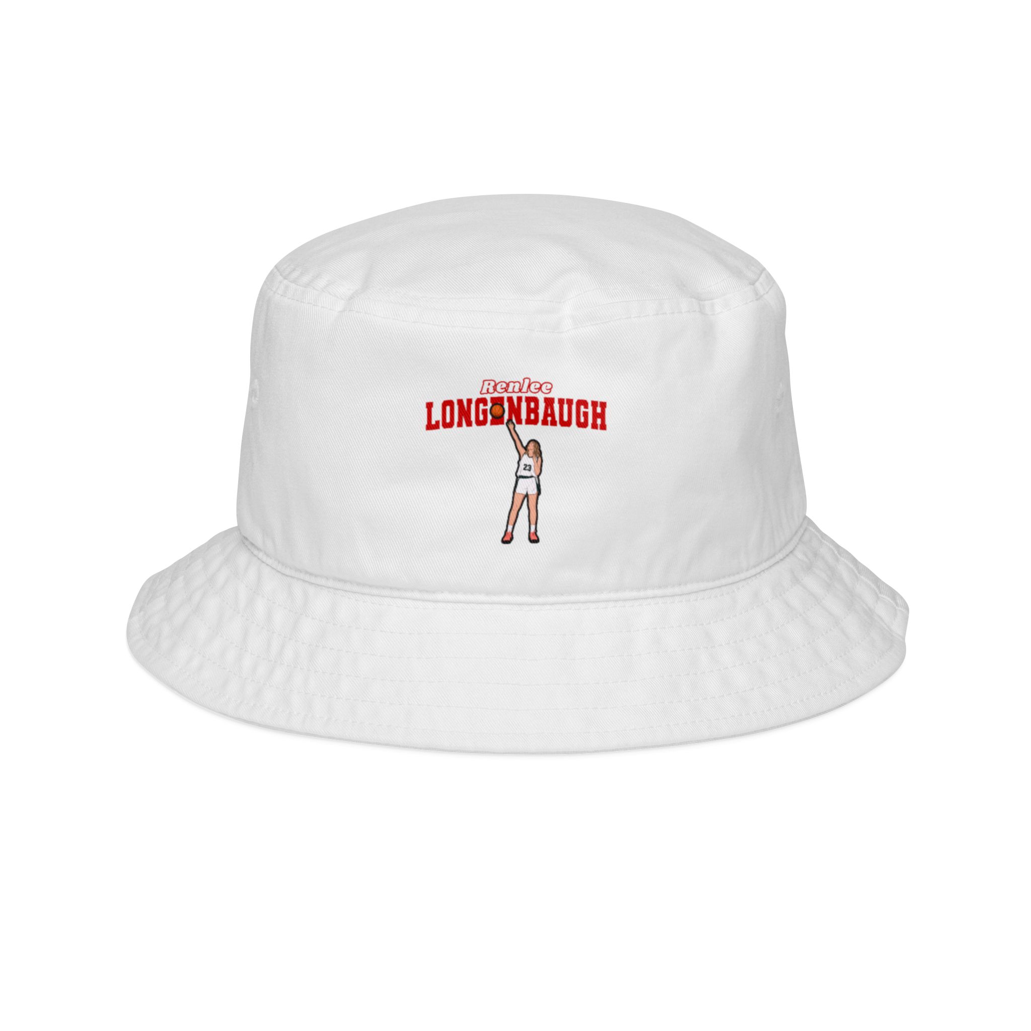 Bucket Hat — character_name_arch in White