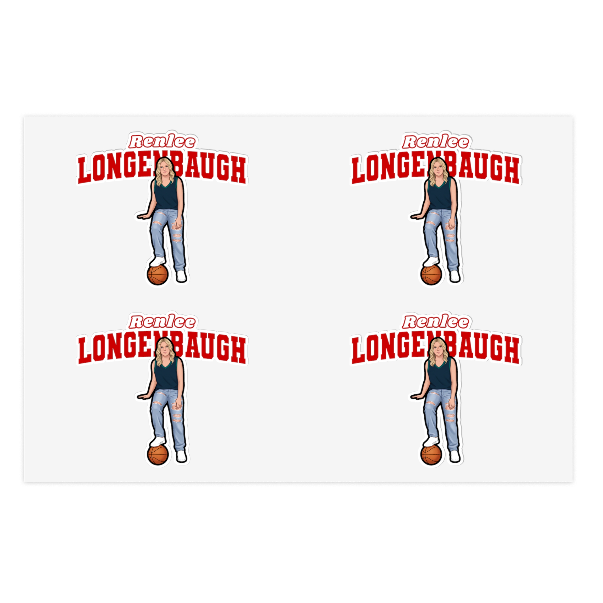 Sticker Sheet — character_name_arch in Classic