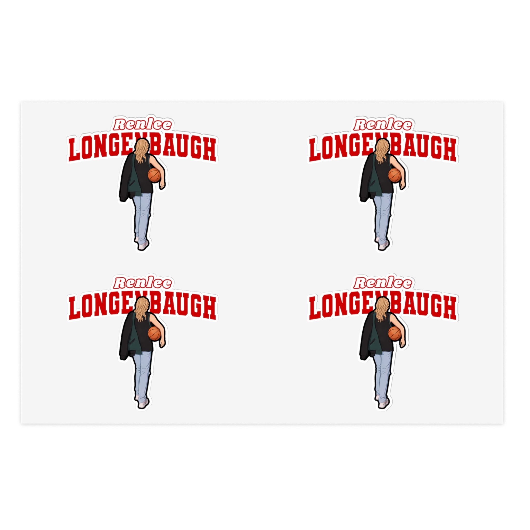 Sticker Sheet — character_name_arch in Classic