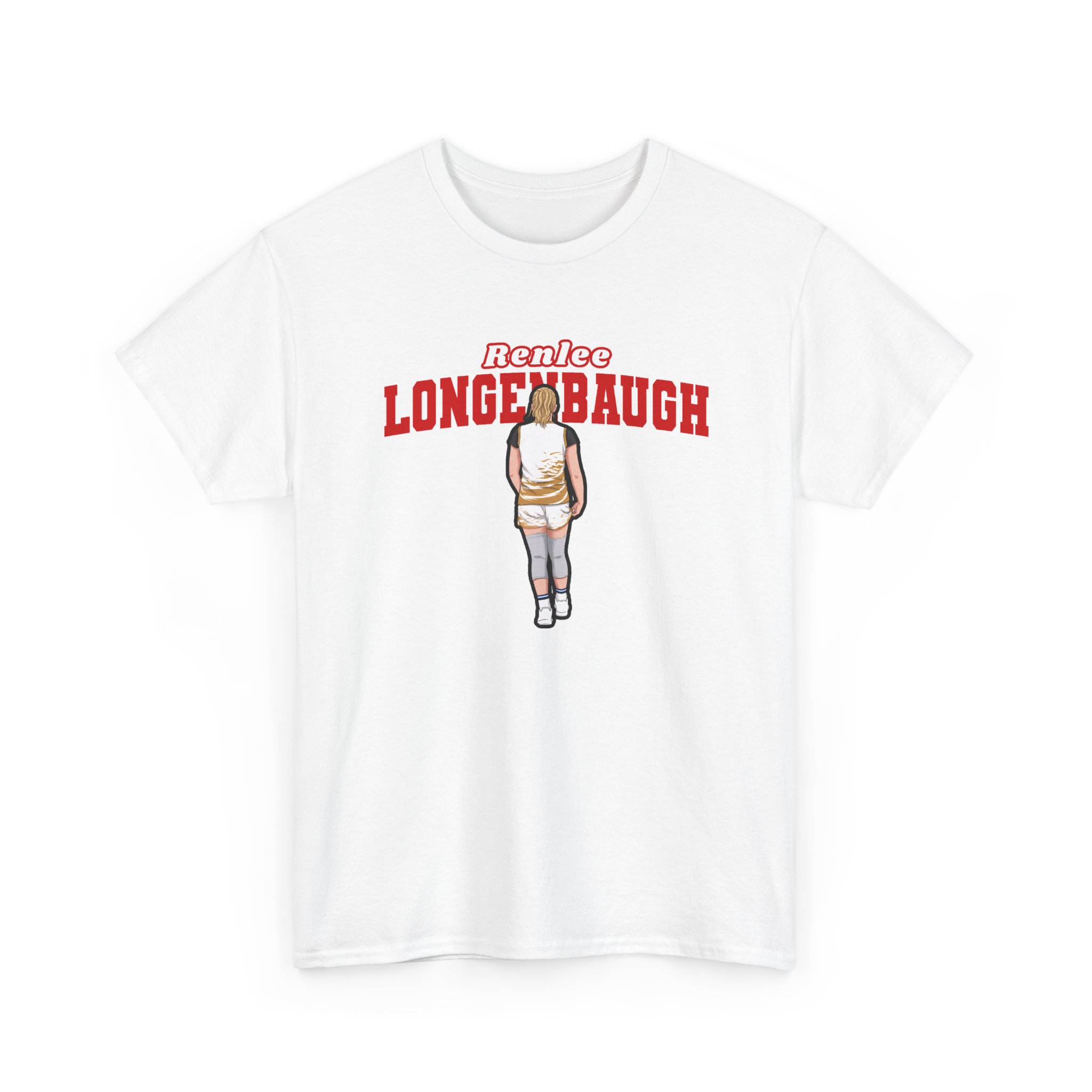 Tee — character_name_arch in White