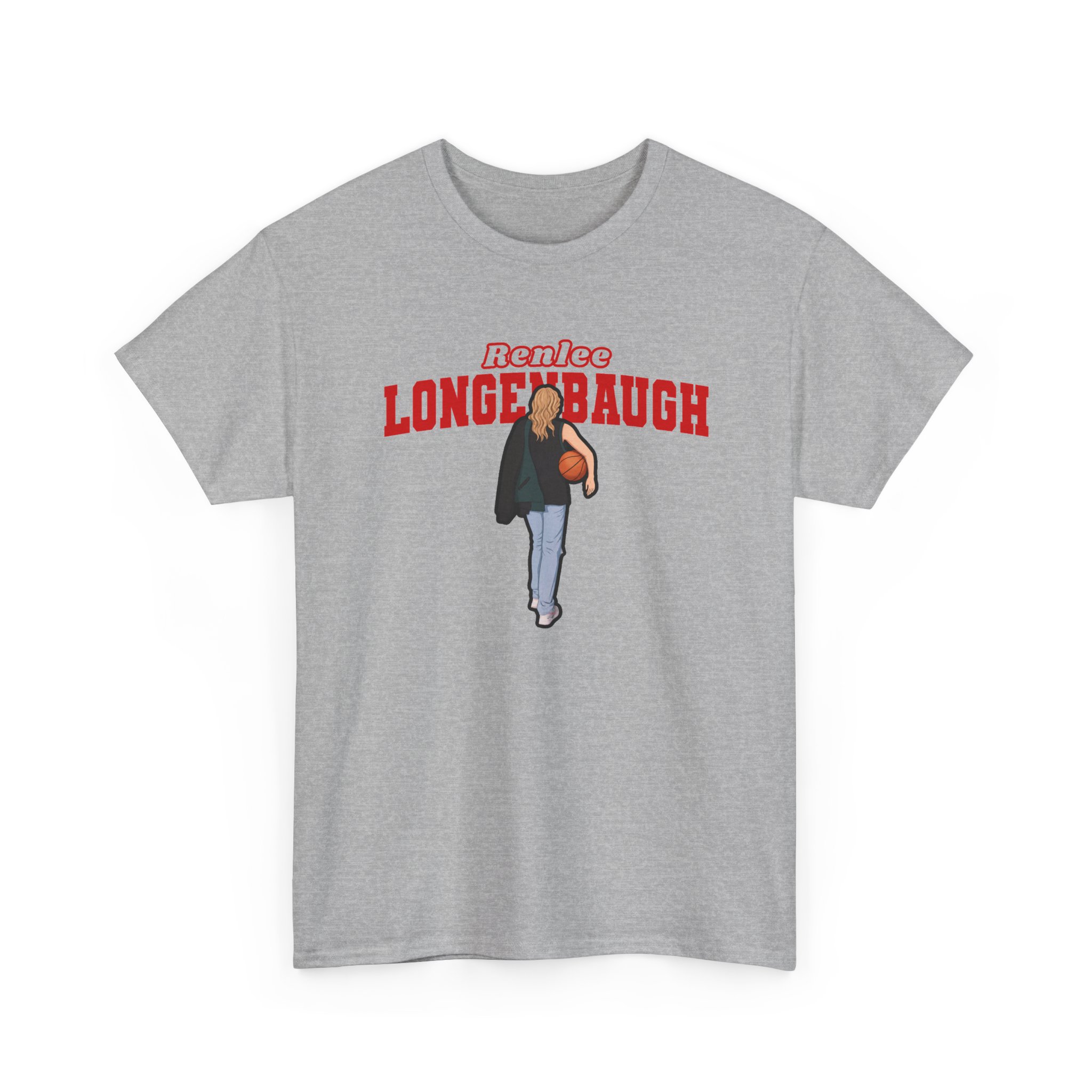 Tee — character_name_arch in Grey