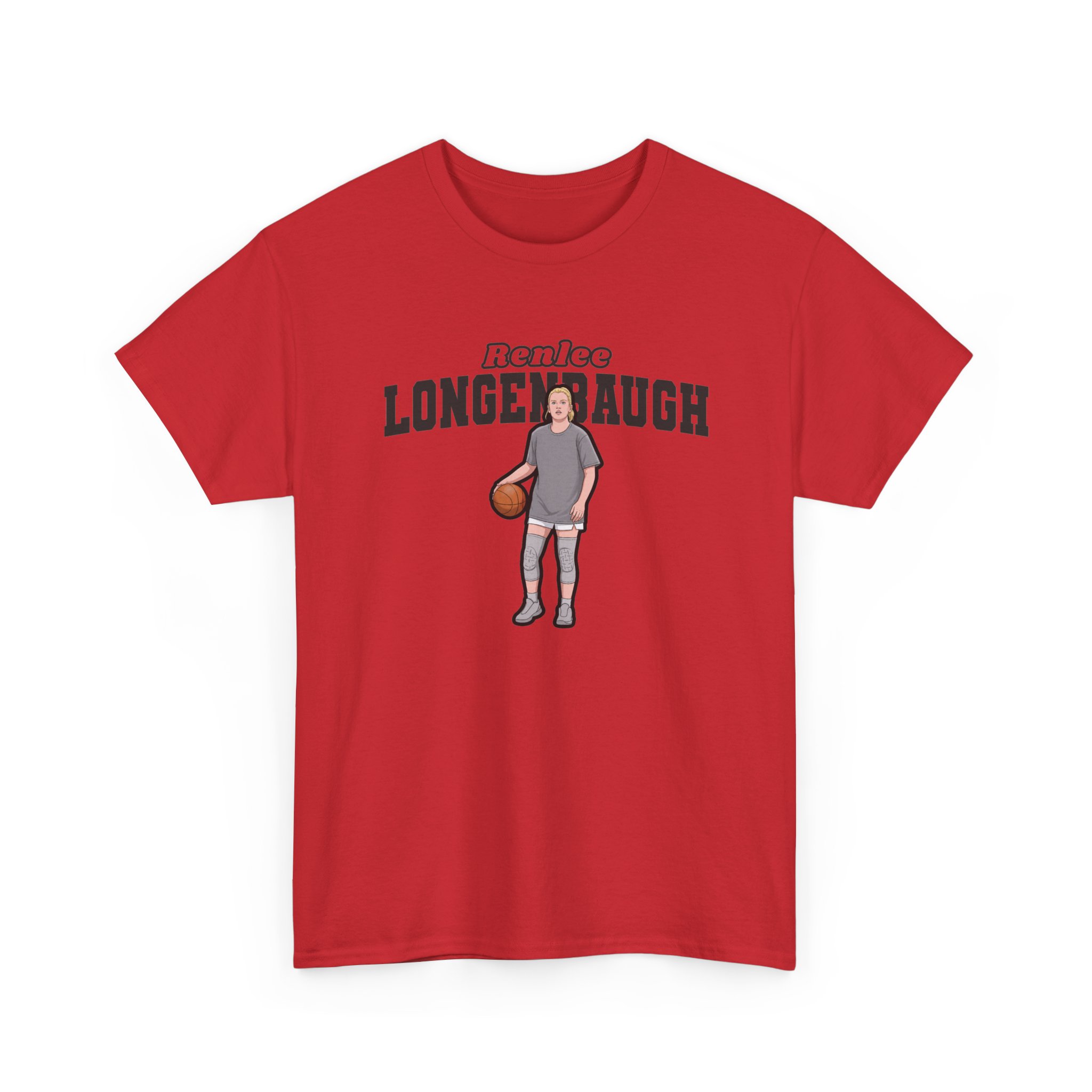 Tee — character_name_arch in Red