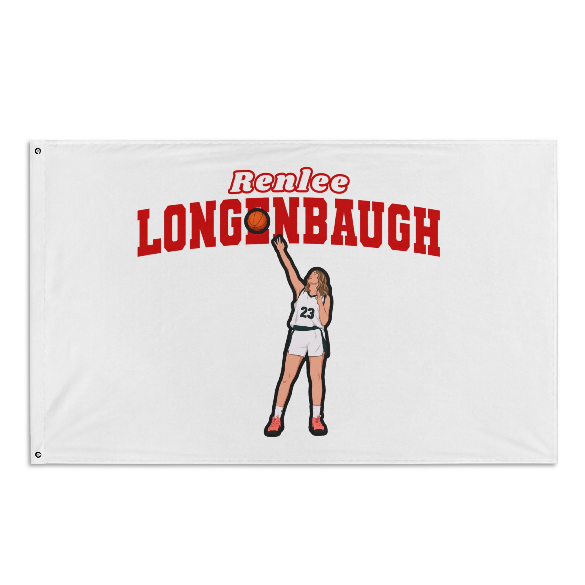 Flag (35 × 56 in) — character_name_arch in Classic