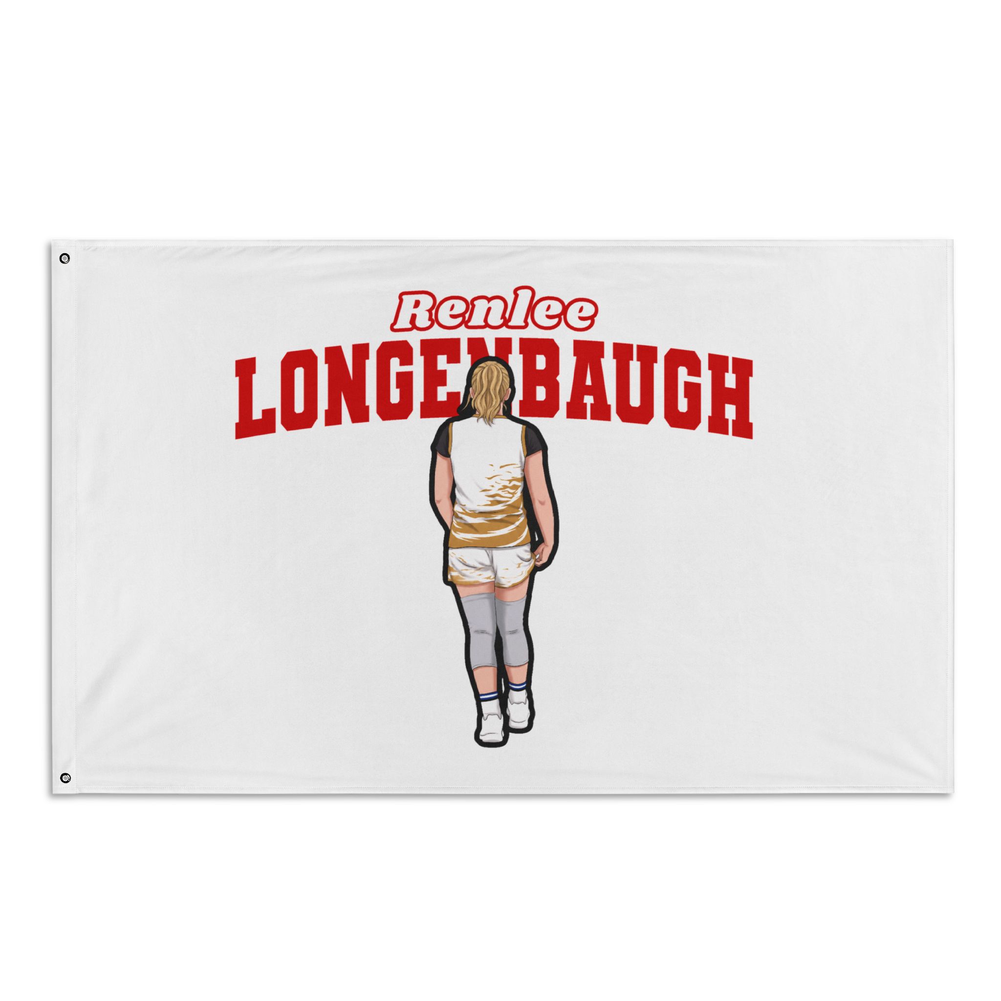 Flag (35 × 56 in) — character_name_arch in Classic