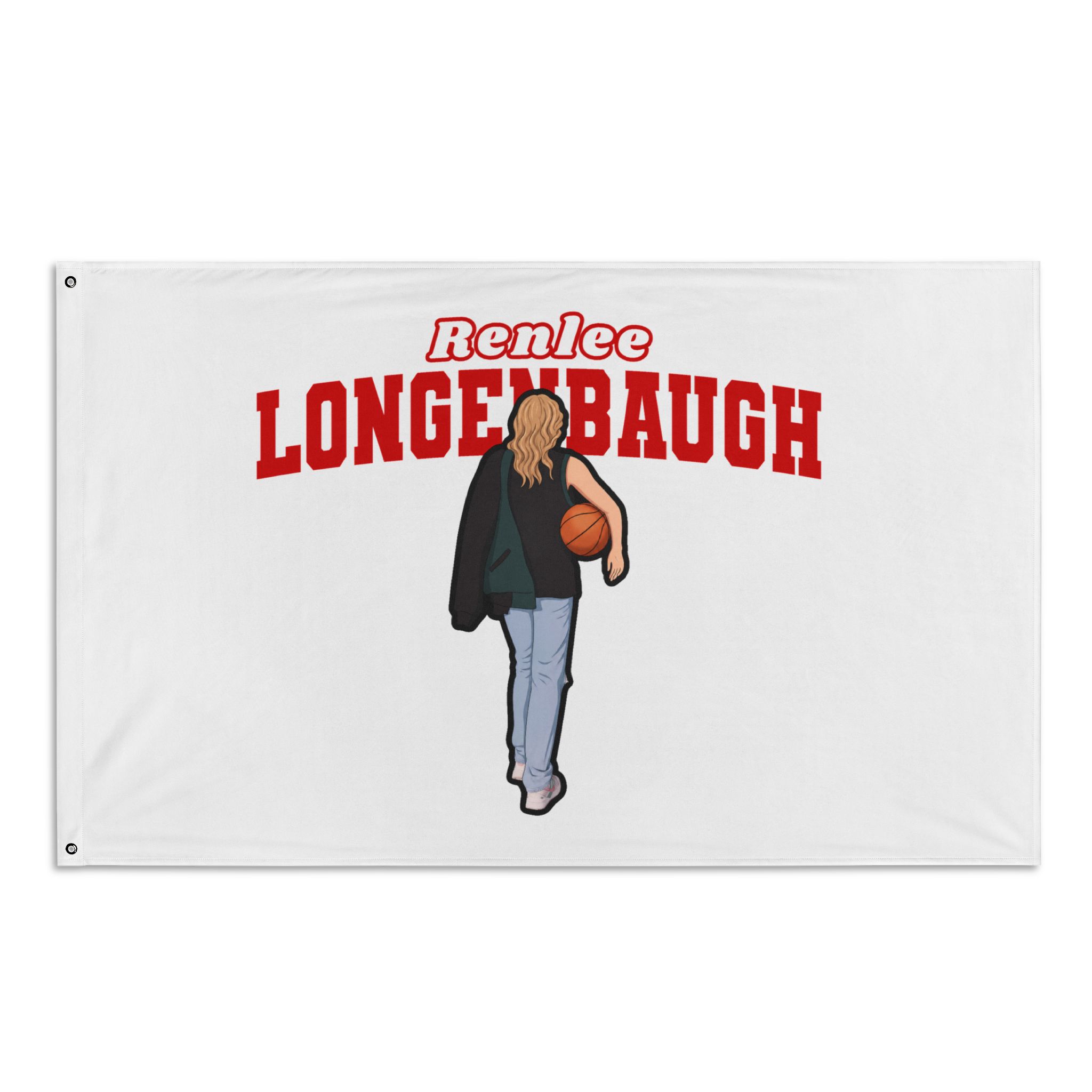 Flag (35 × 56 in) — character_name_arch in Classic