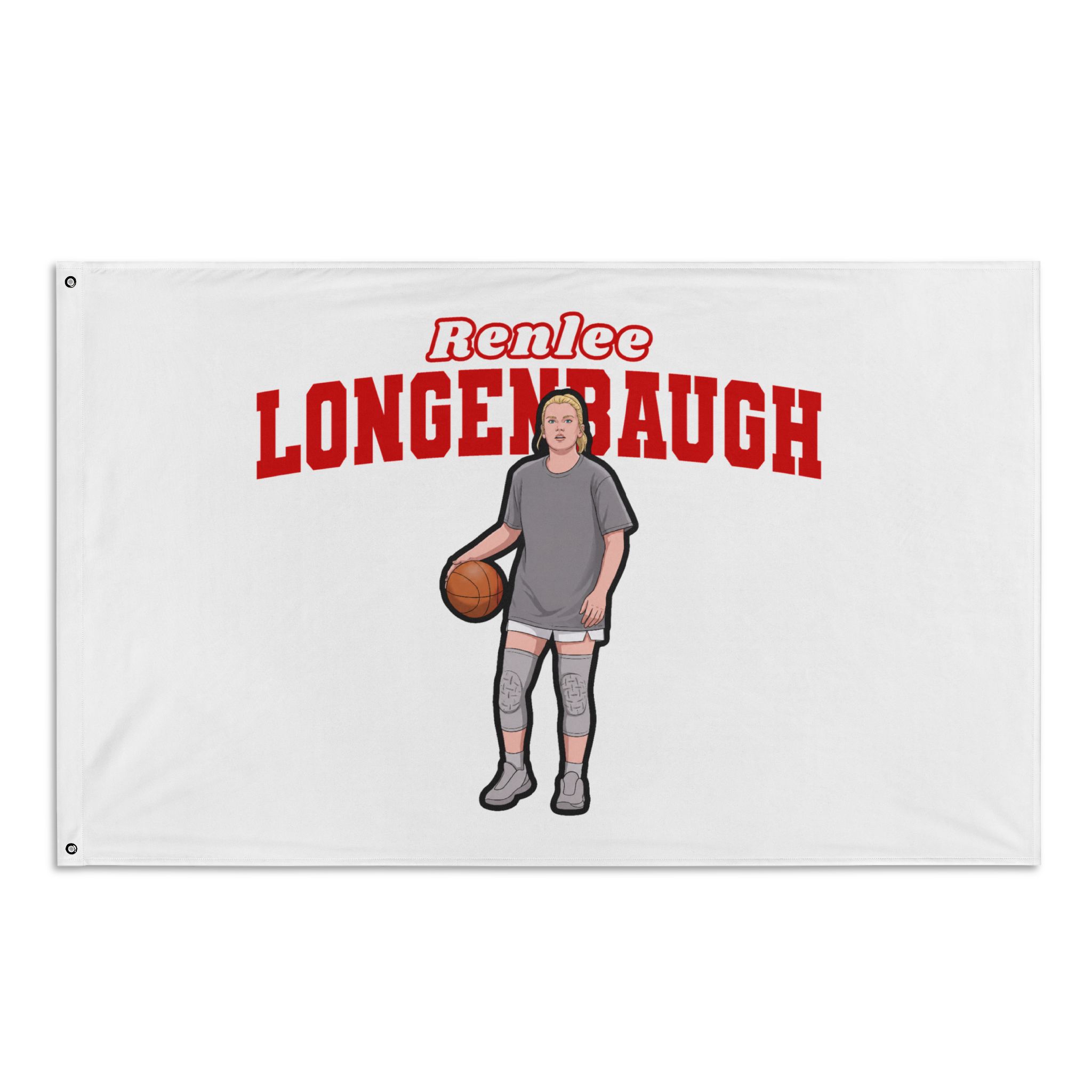 Flag (35 × 56 in) — character_name_arch in Classic