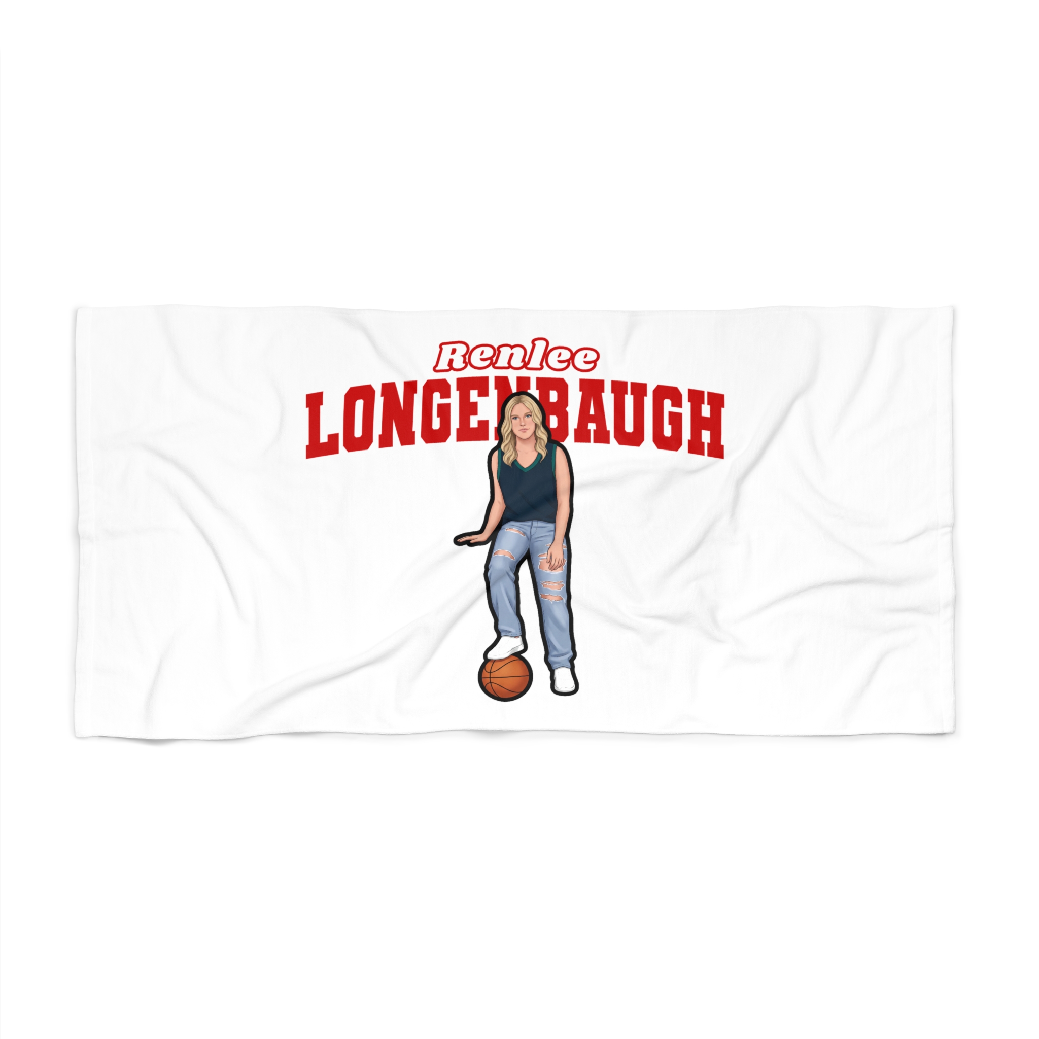 Beach Towel — character_name_arch in Classic