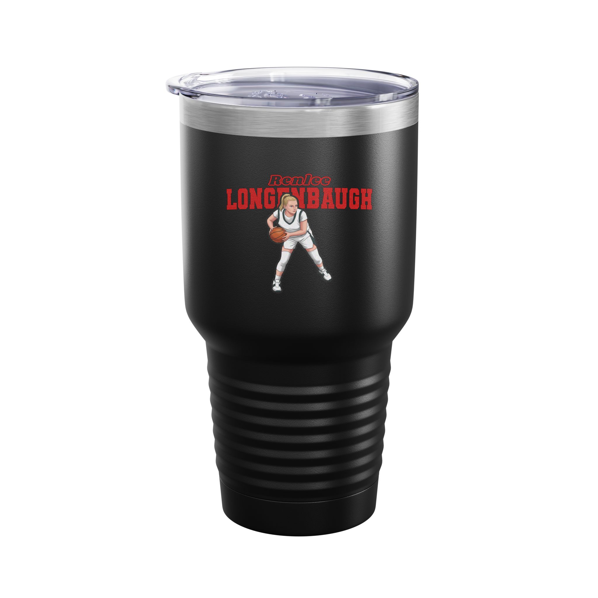 30oz Tumbler — character_name_arch in Black