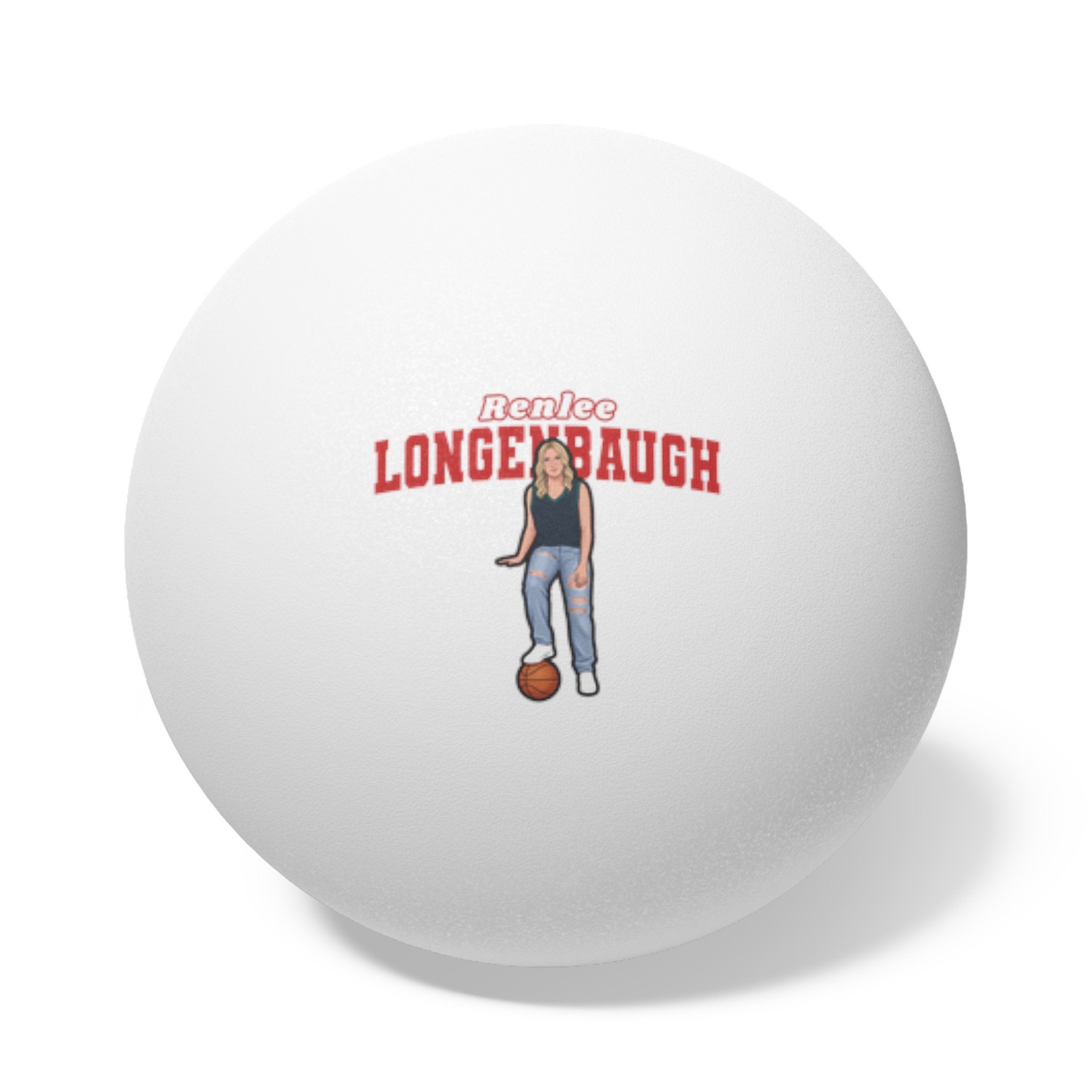 Ping Pong Balls, 6 pcs — character_name_arch in White