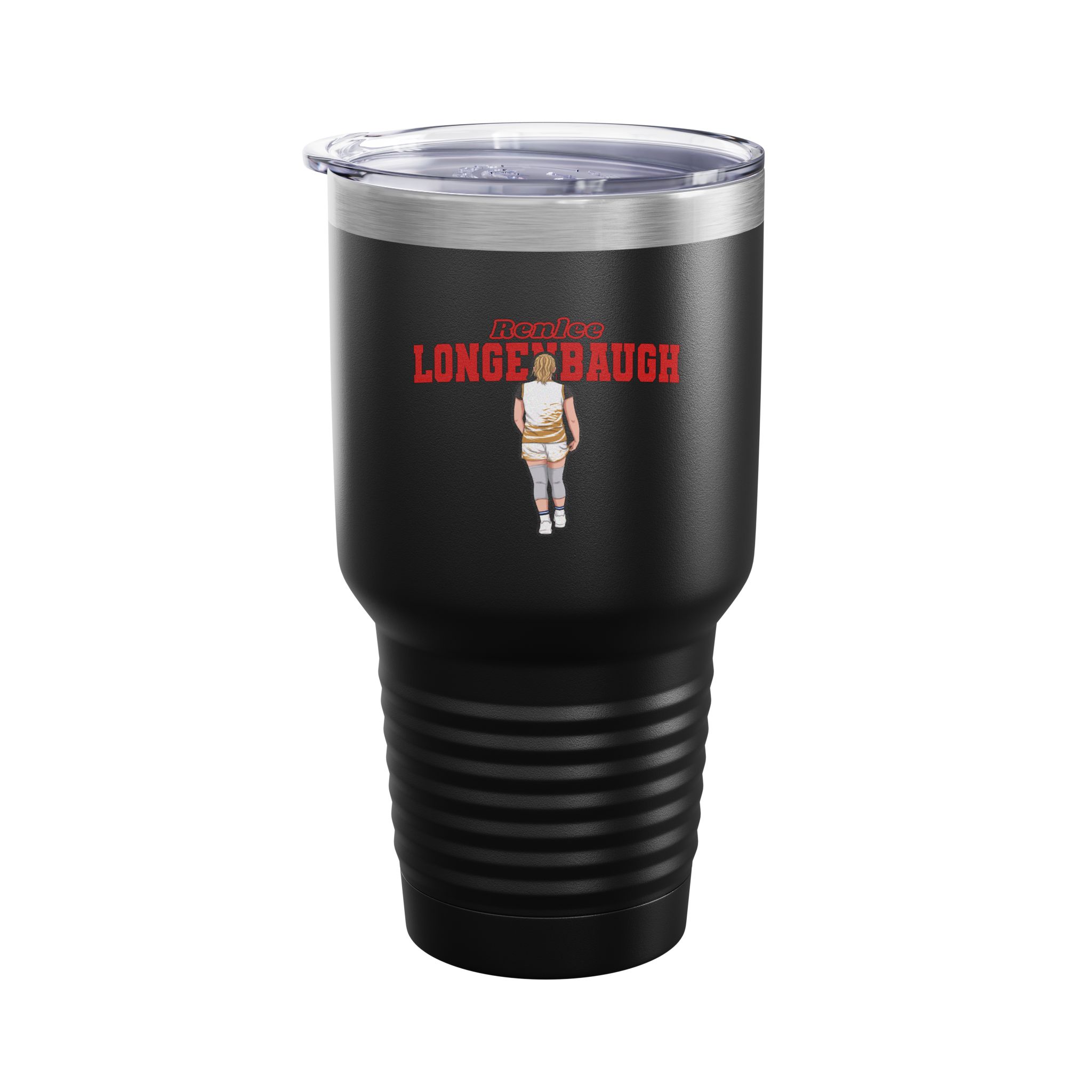 30oz Tumbler — character_name_arch in Black