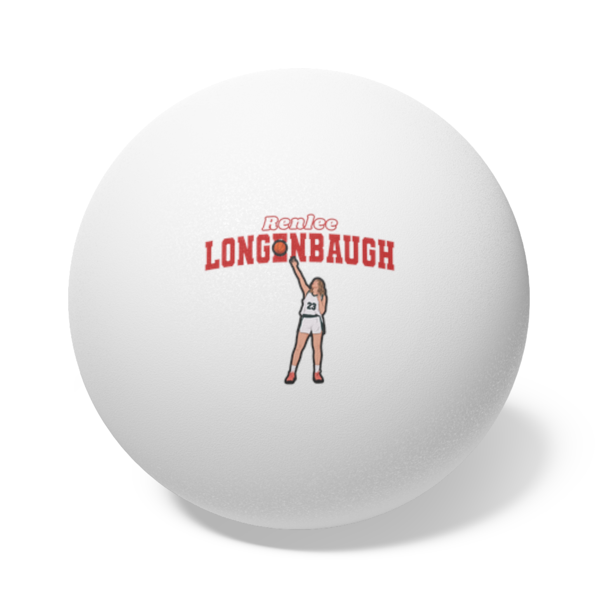 Ping Pong Balls, 6 pcs — character_name_arch in White