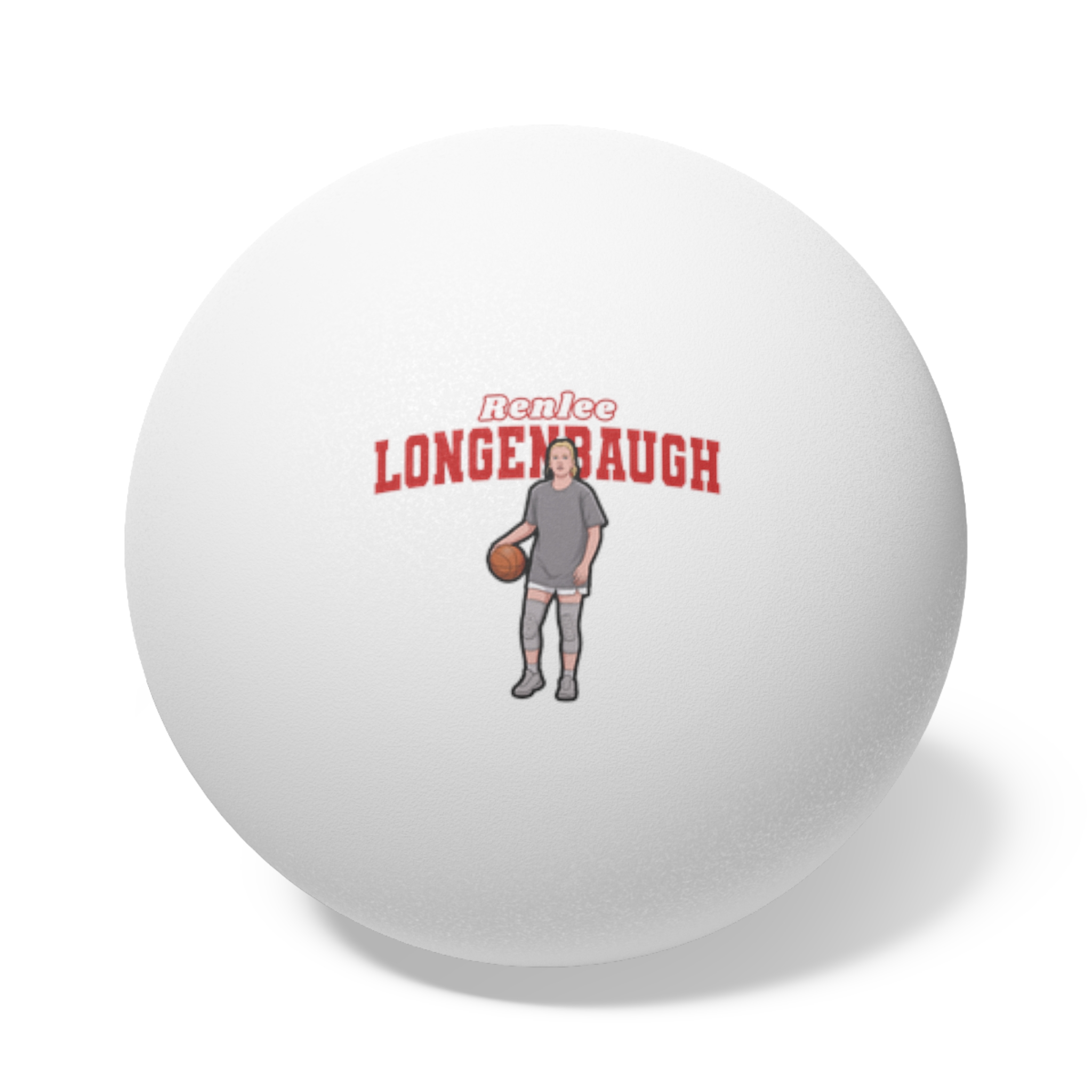 Ping Pong Balls, 6 pcs — character_name_arch in White