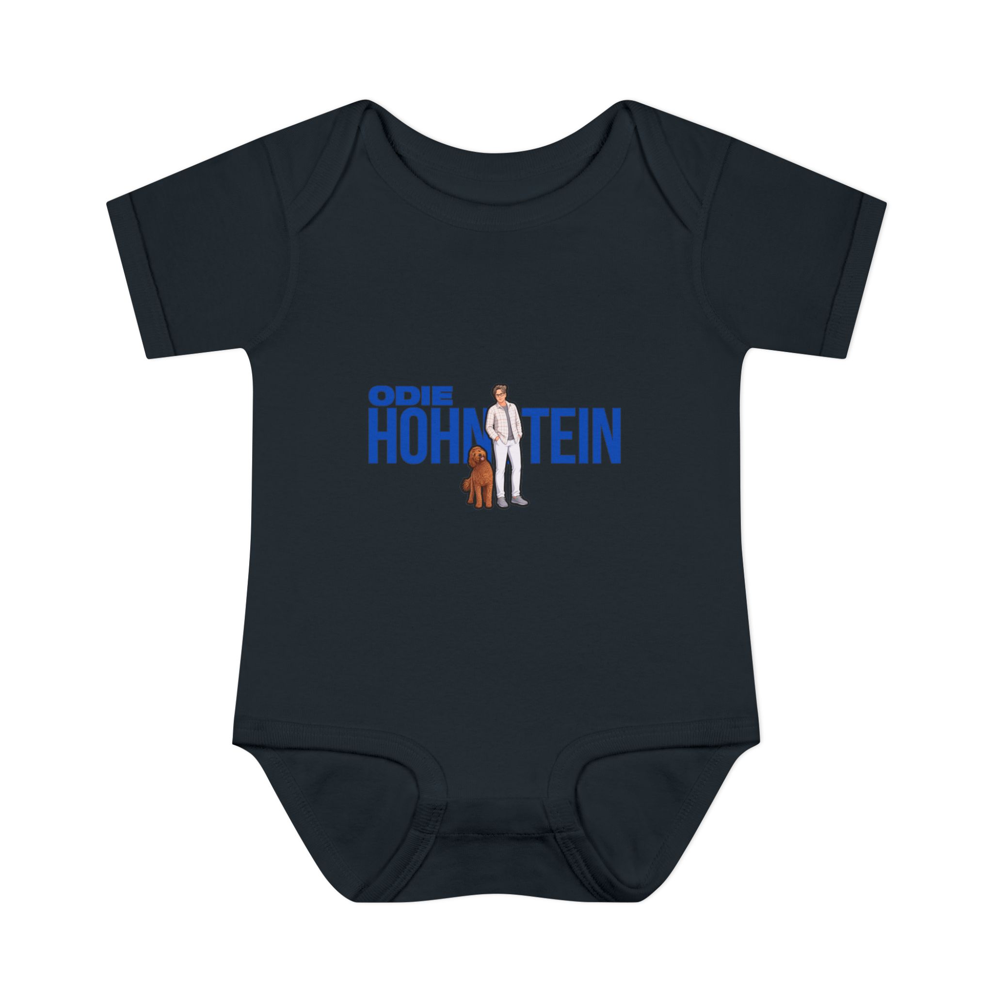 Baby Onesie — character_player_name in Black