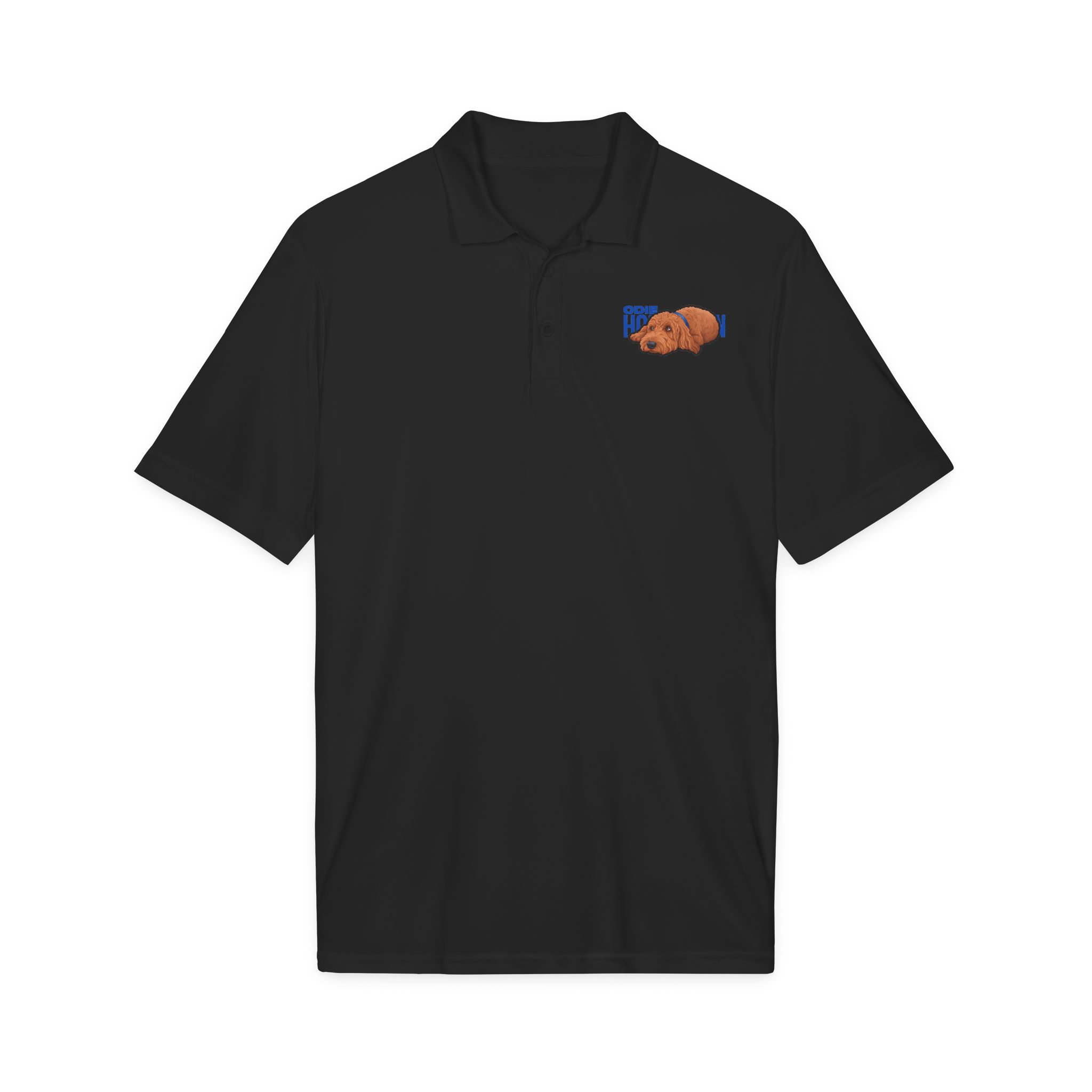 Performance Polo — character_player_name in Black