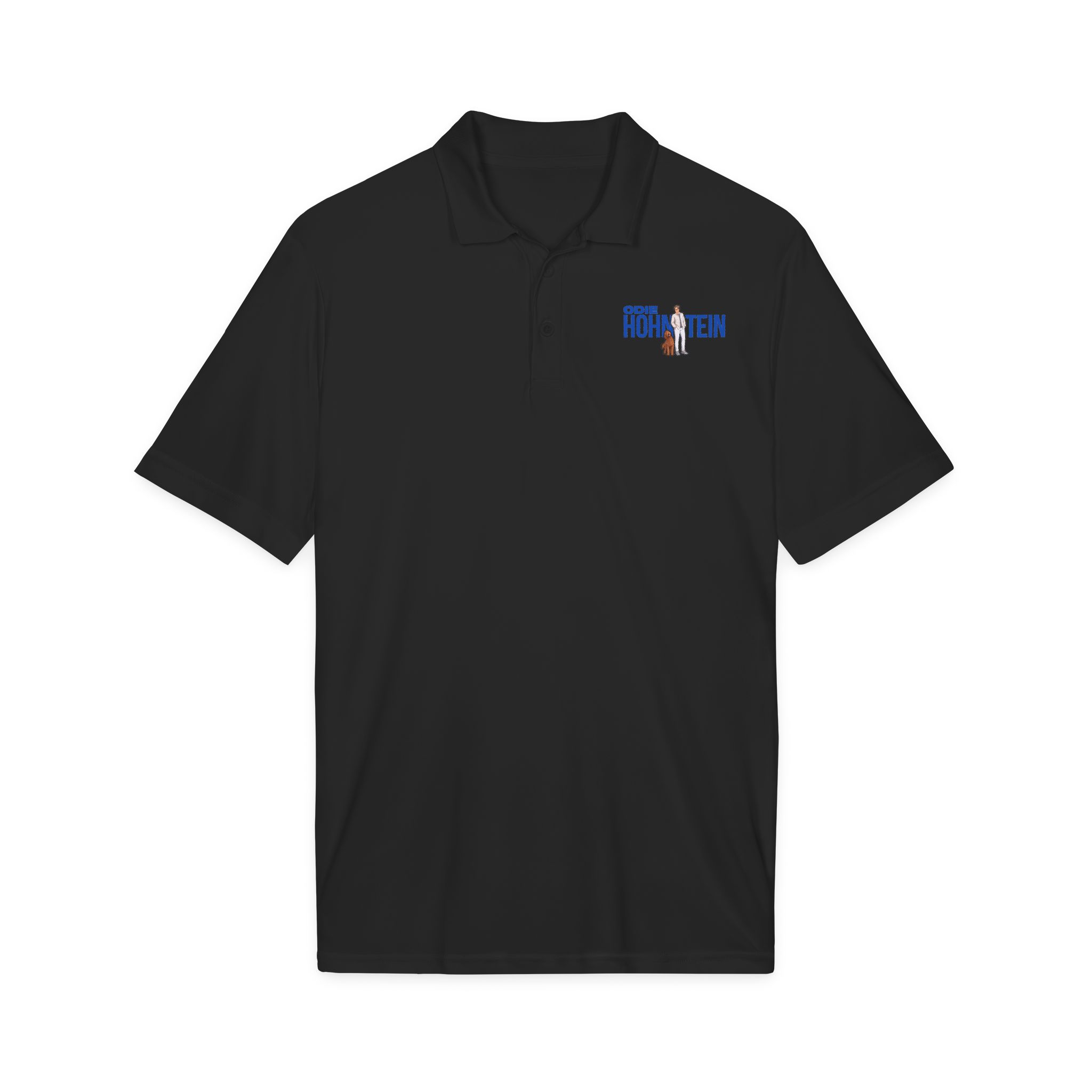 Performance Polo — character_player_name in Black