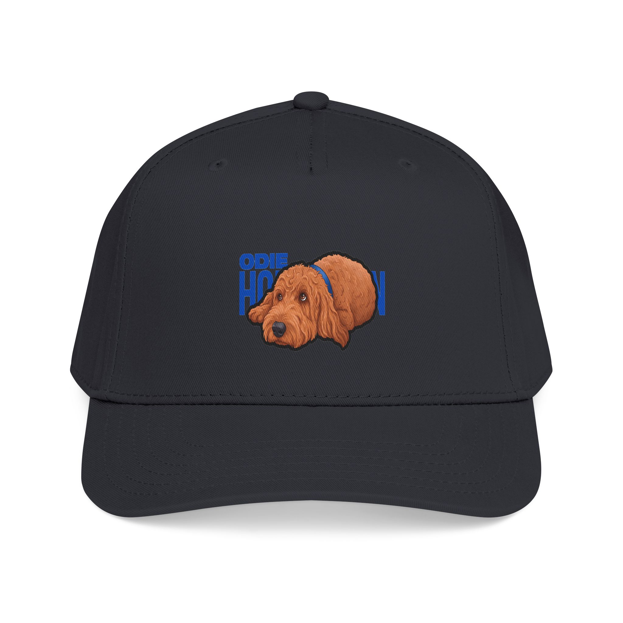 Baseball Cap — character_player_name in Black
