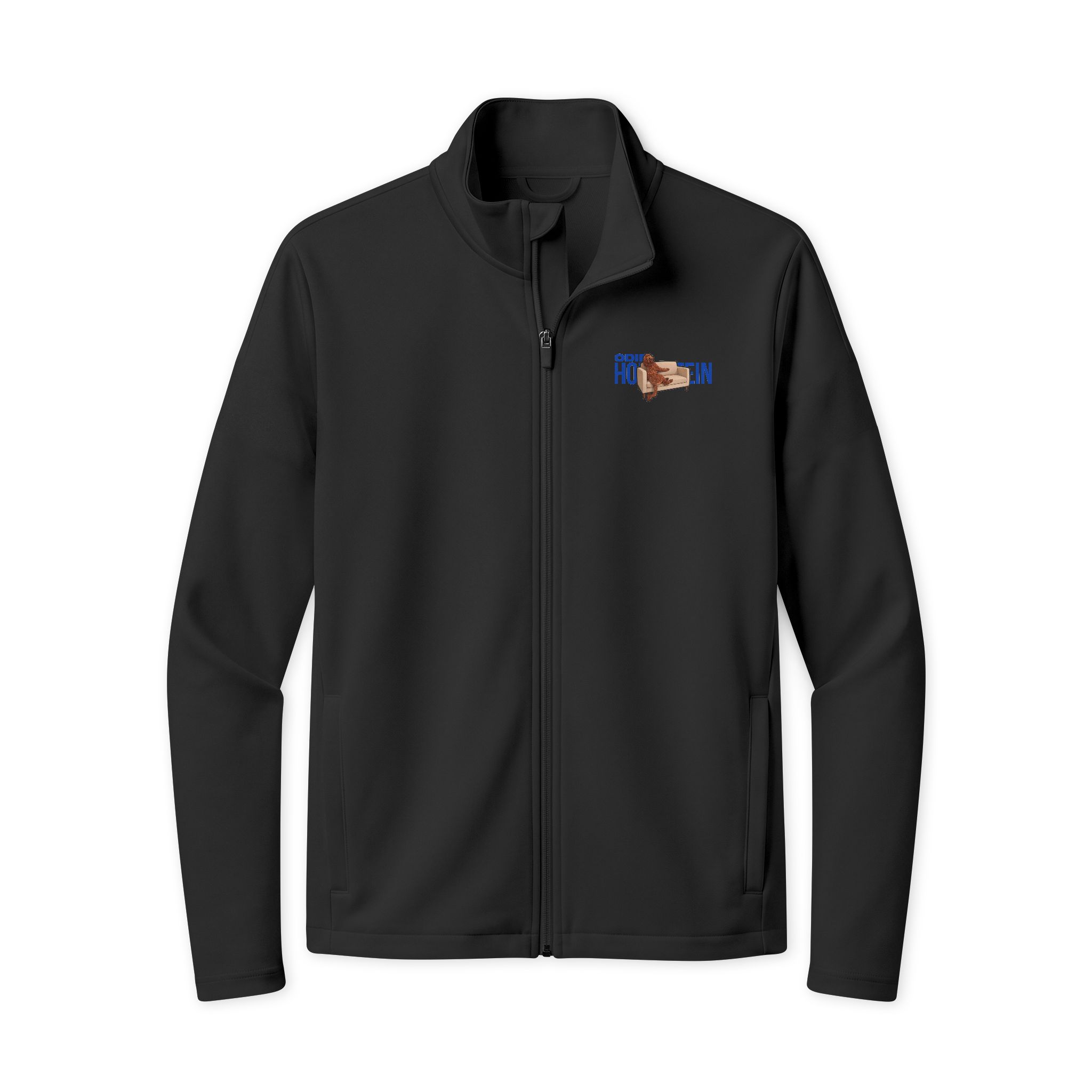 Travel Full-Zip Jacket — character_player_name in Black/ Black