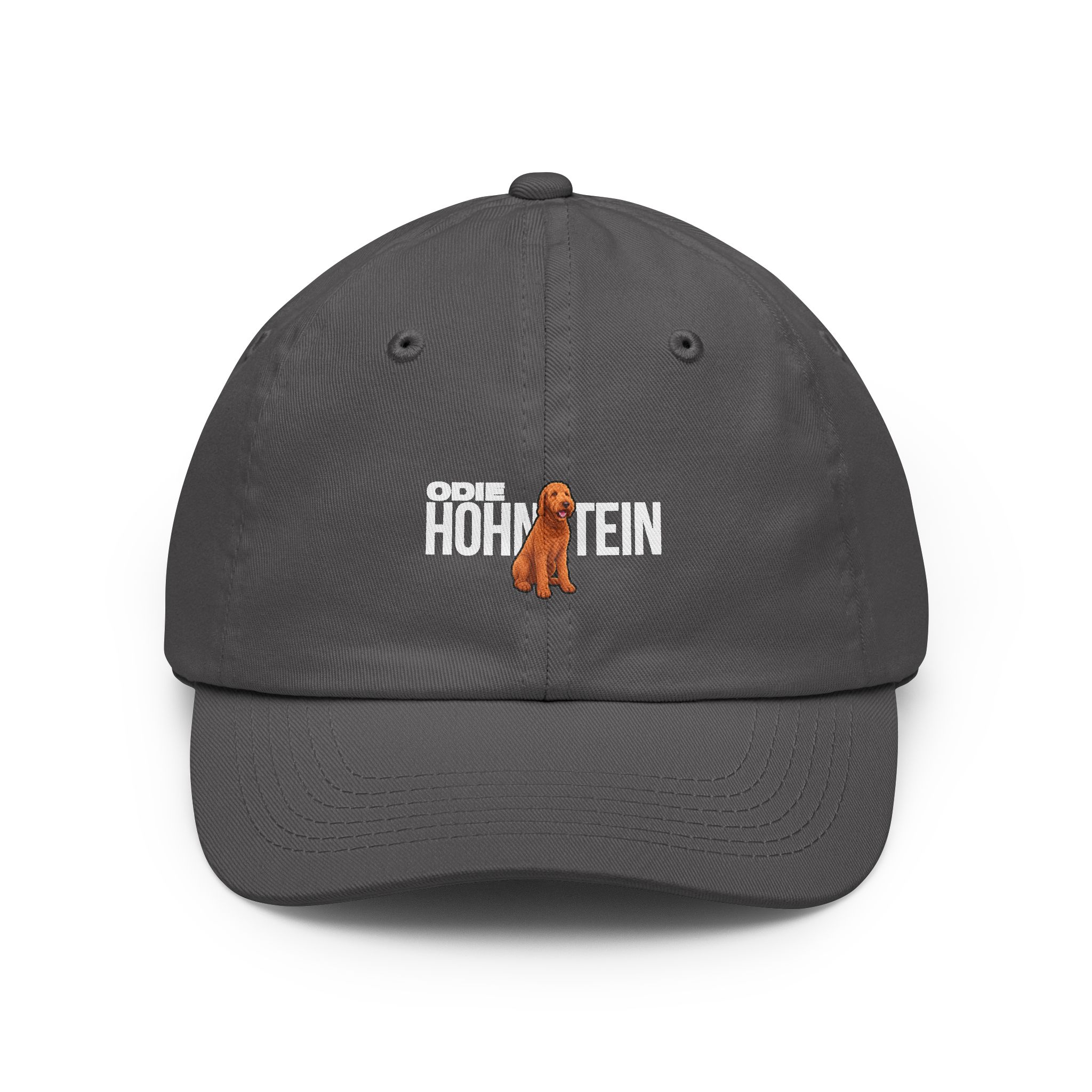 Dad Hat — character_player_name in Grey