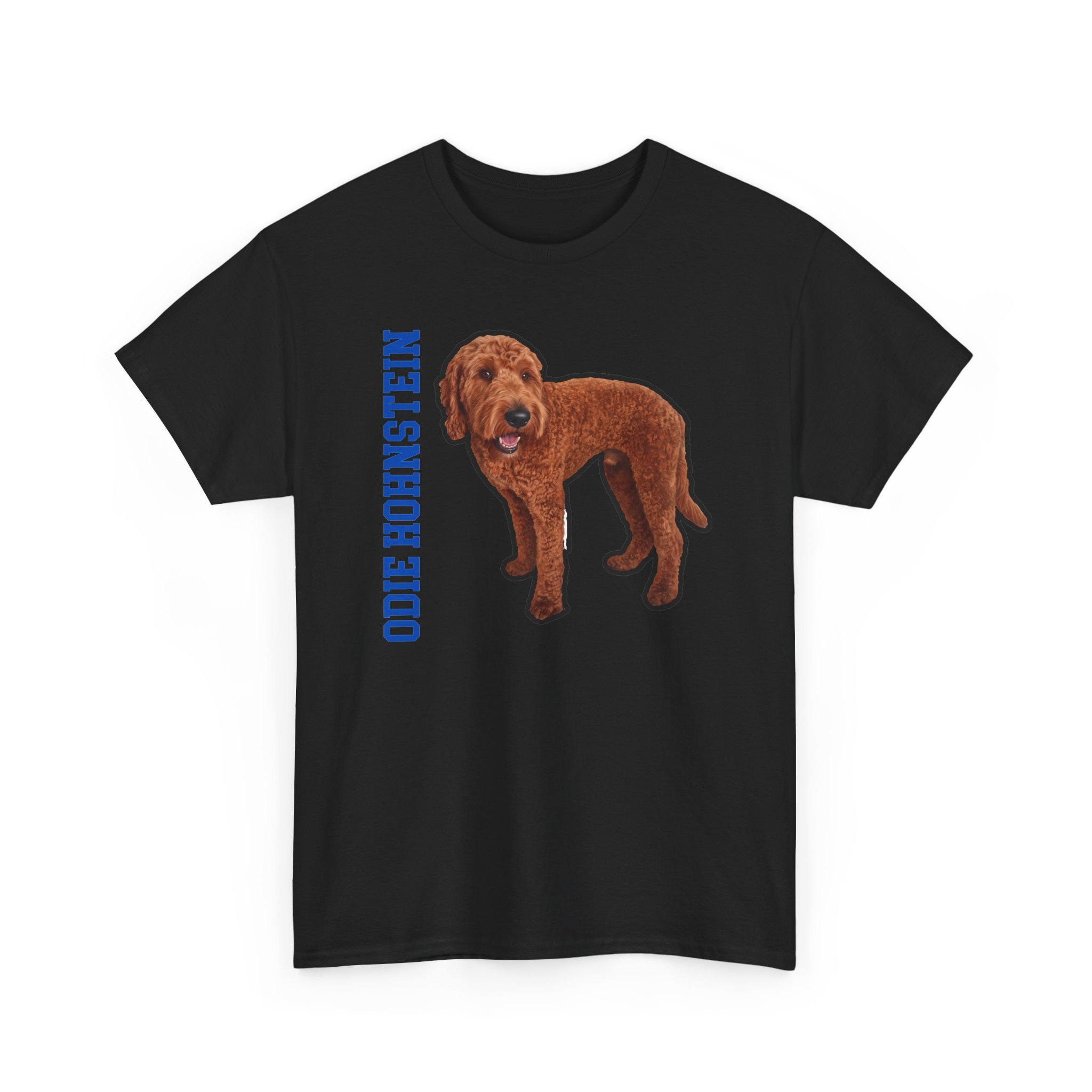 Tee — character_name_vertical in Black