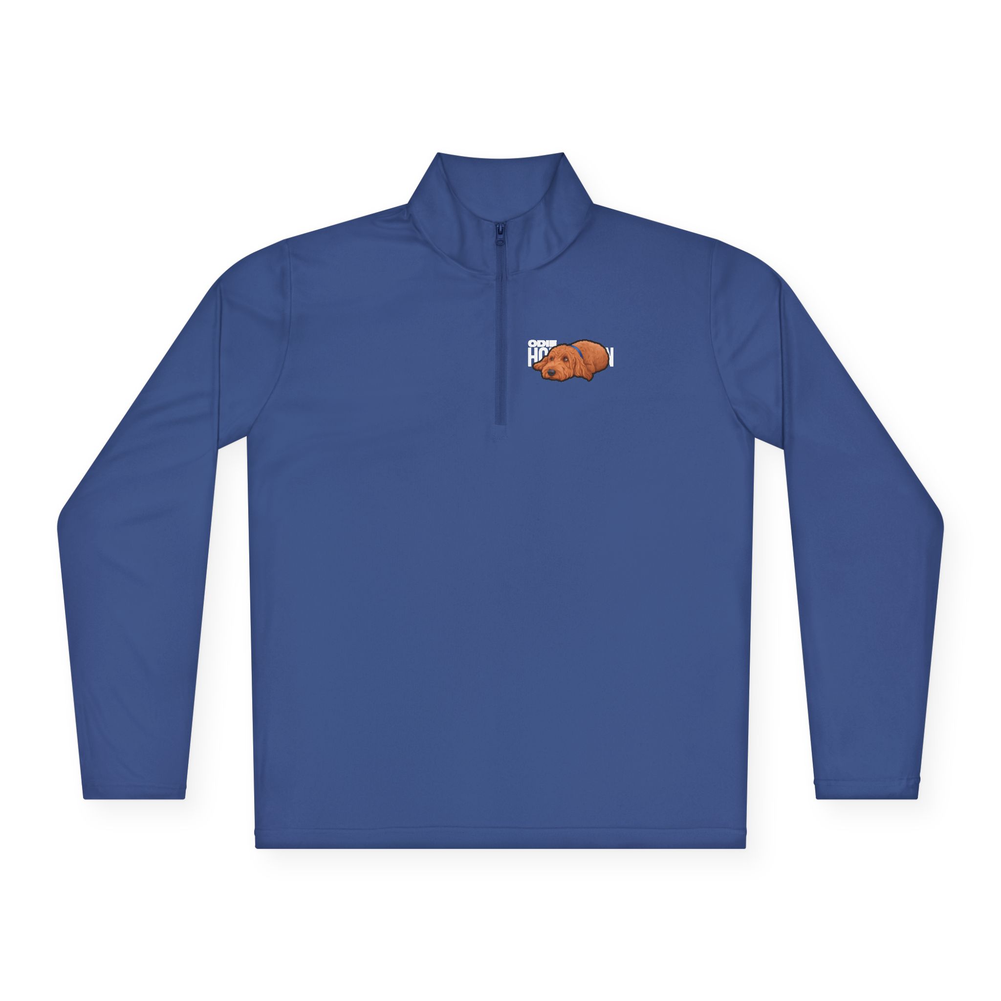 Q-Zip Pullover — character_player_name in Royal