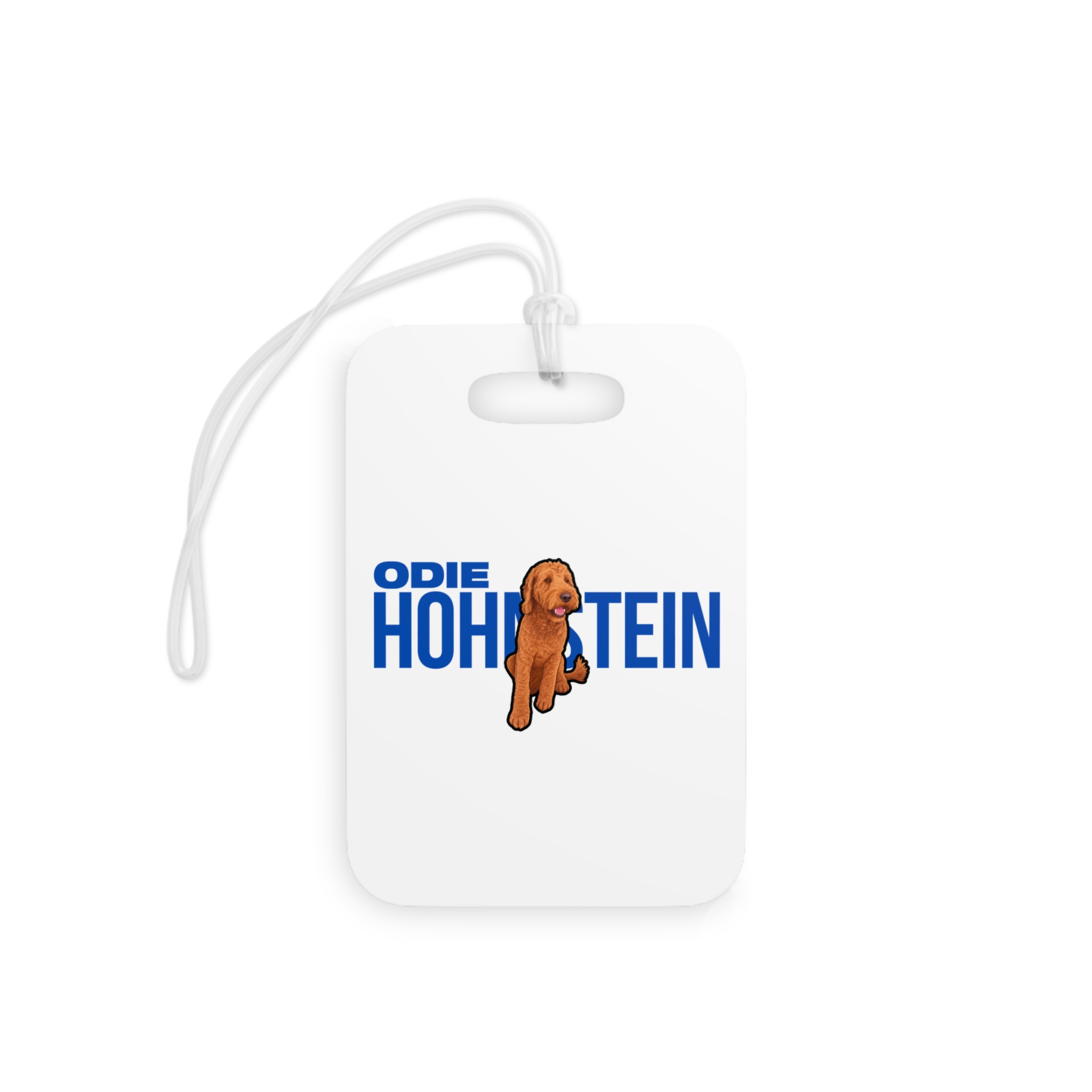 Glossy Luggage Tag — character_player_name in Classic